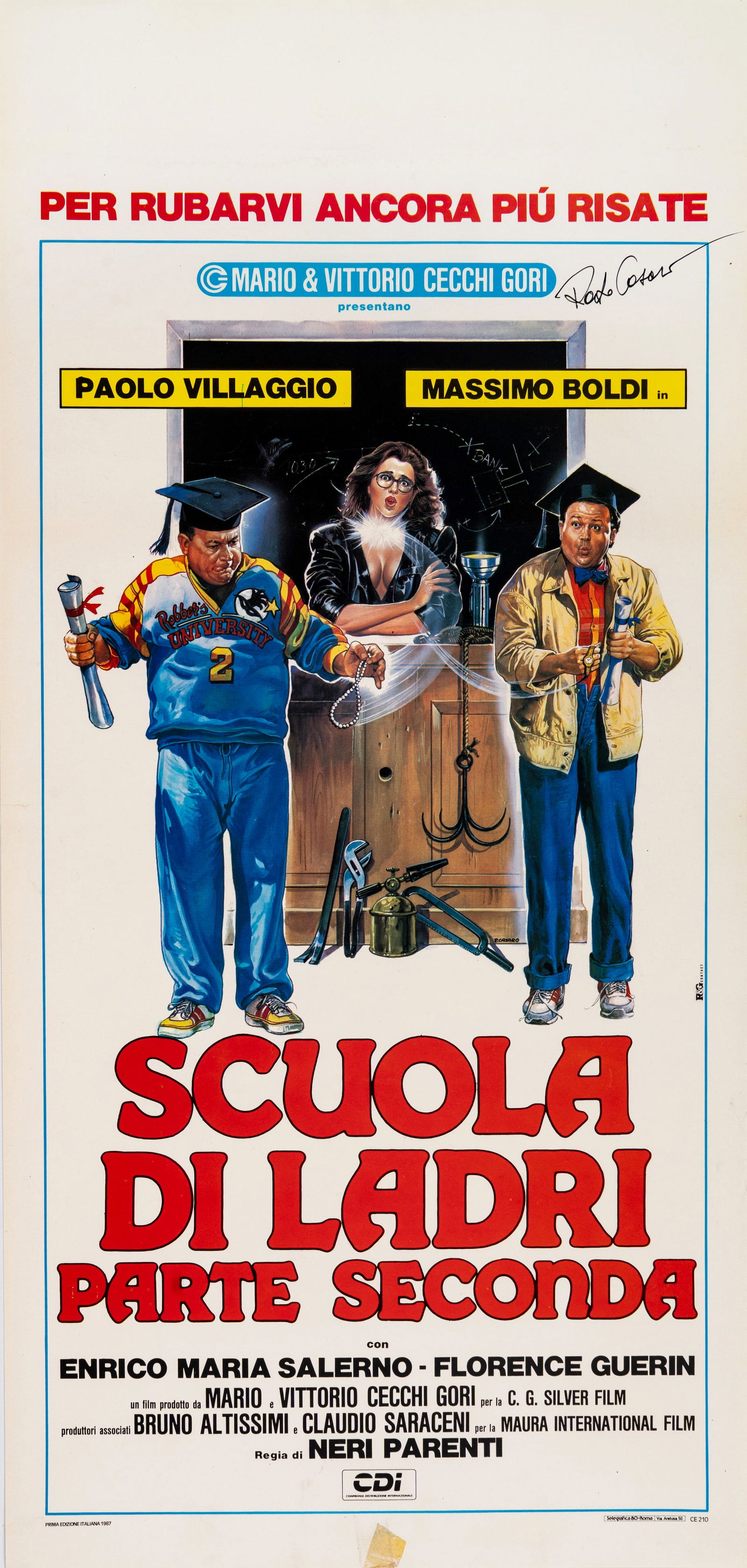 Casaro Renato - "Scuola di ladri - Parte seconda", 1987 (1 of 1)