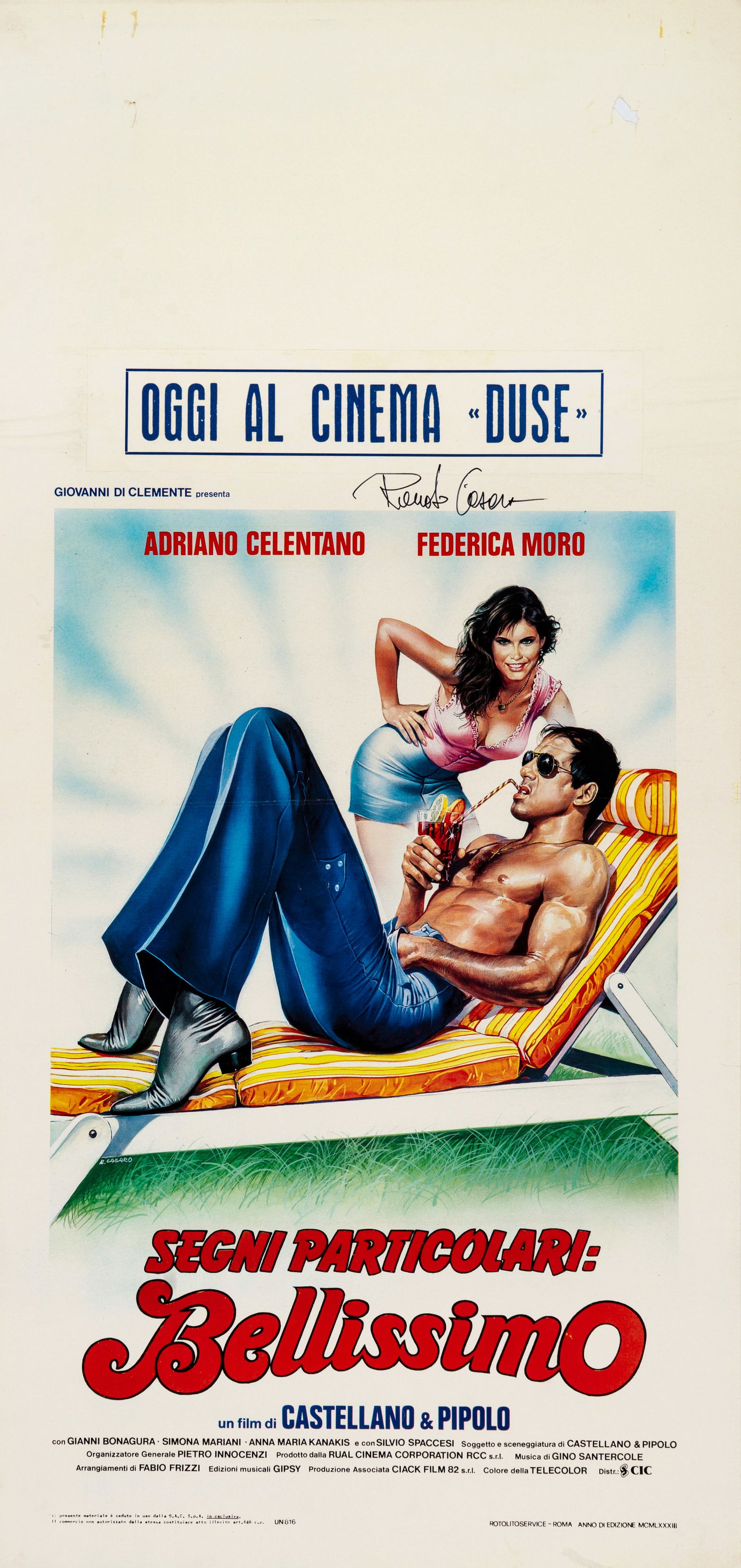 Casaro Renato - "Segni particolari: bellissimo", 1983 (1 of 1)