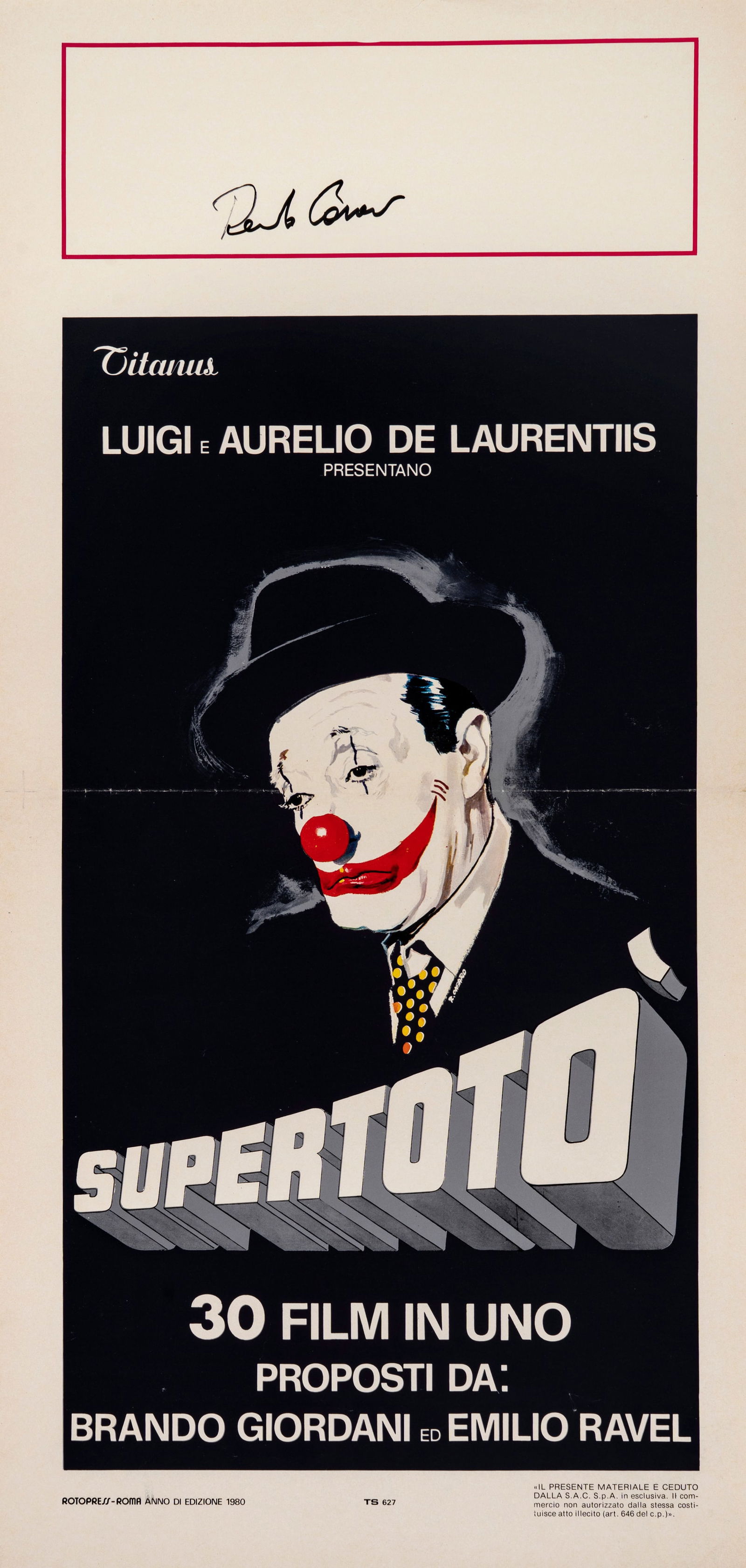 Casaro Renato - "SuperTotò", 1980 (1 of 1)