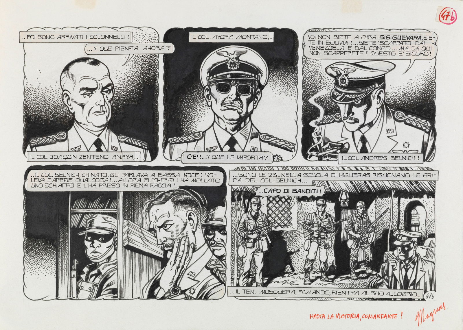 Magnus (Roberto Raviola) - "L‘uomo che uccise Ernesto Che Guevara", 1983 (1 of 1)