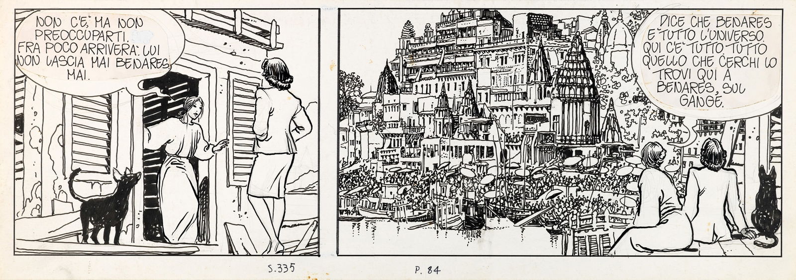 Manara Milo - "Sognare forse...Le avventure asiatiche di Giuseppe Bergman", 1986 (1 of 1)