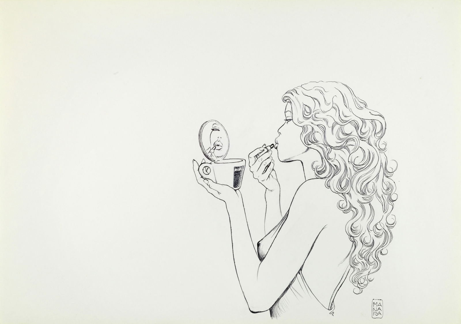 Manara Milo - "Lavazza: con te partirò", 2011 (1 of 1)