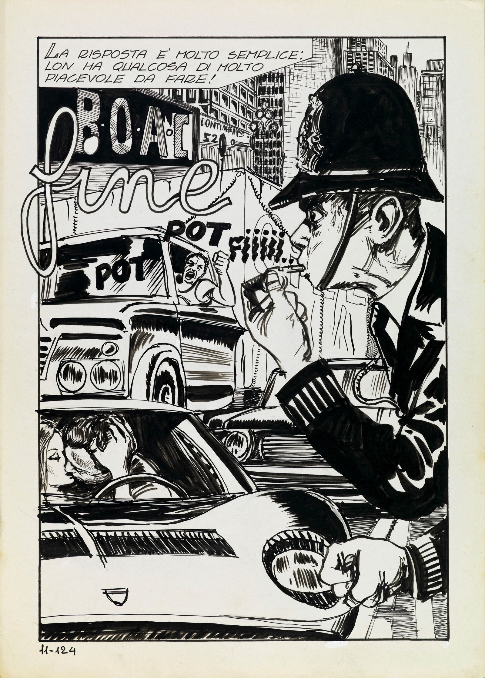 Manara Milo - "Genius - Violenza a Mayoma", 1966 (1 of 1)