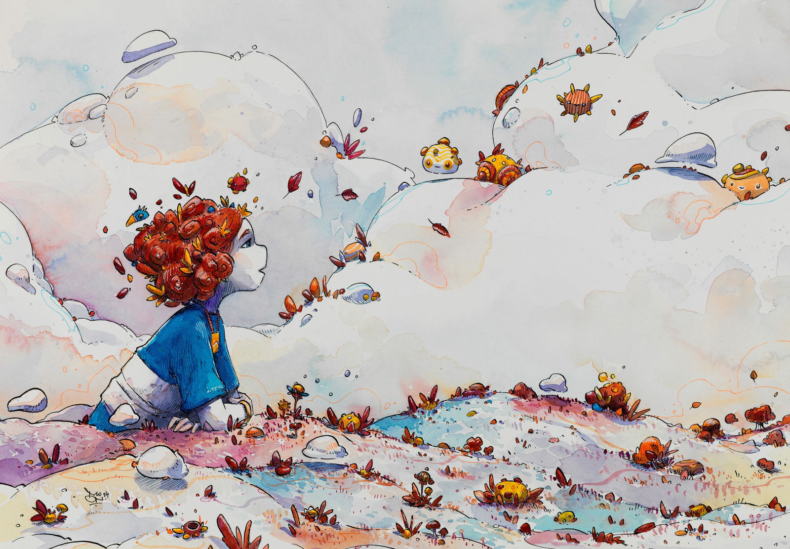 Moon (Olivier Menanteau) - "Il bosco delle idee", 2024 (1 of 1)