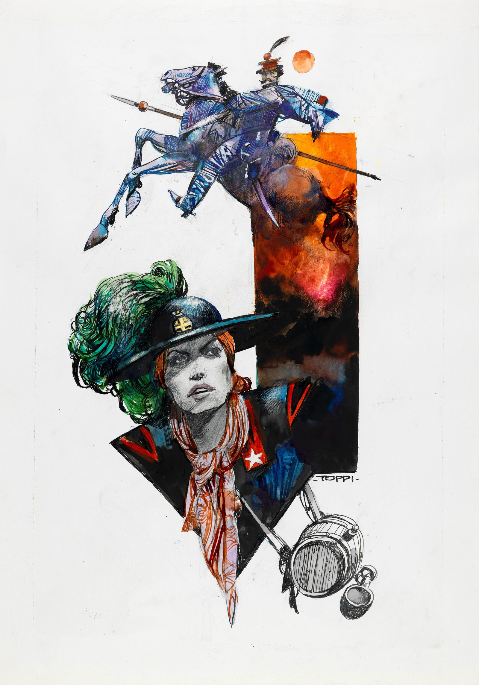 Toppi Sergio - "Donne guerriere", 2011 (1 of 1)