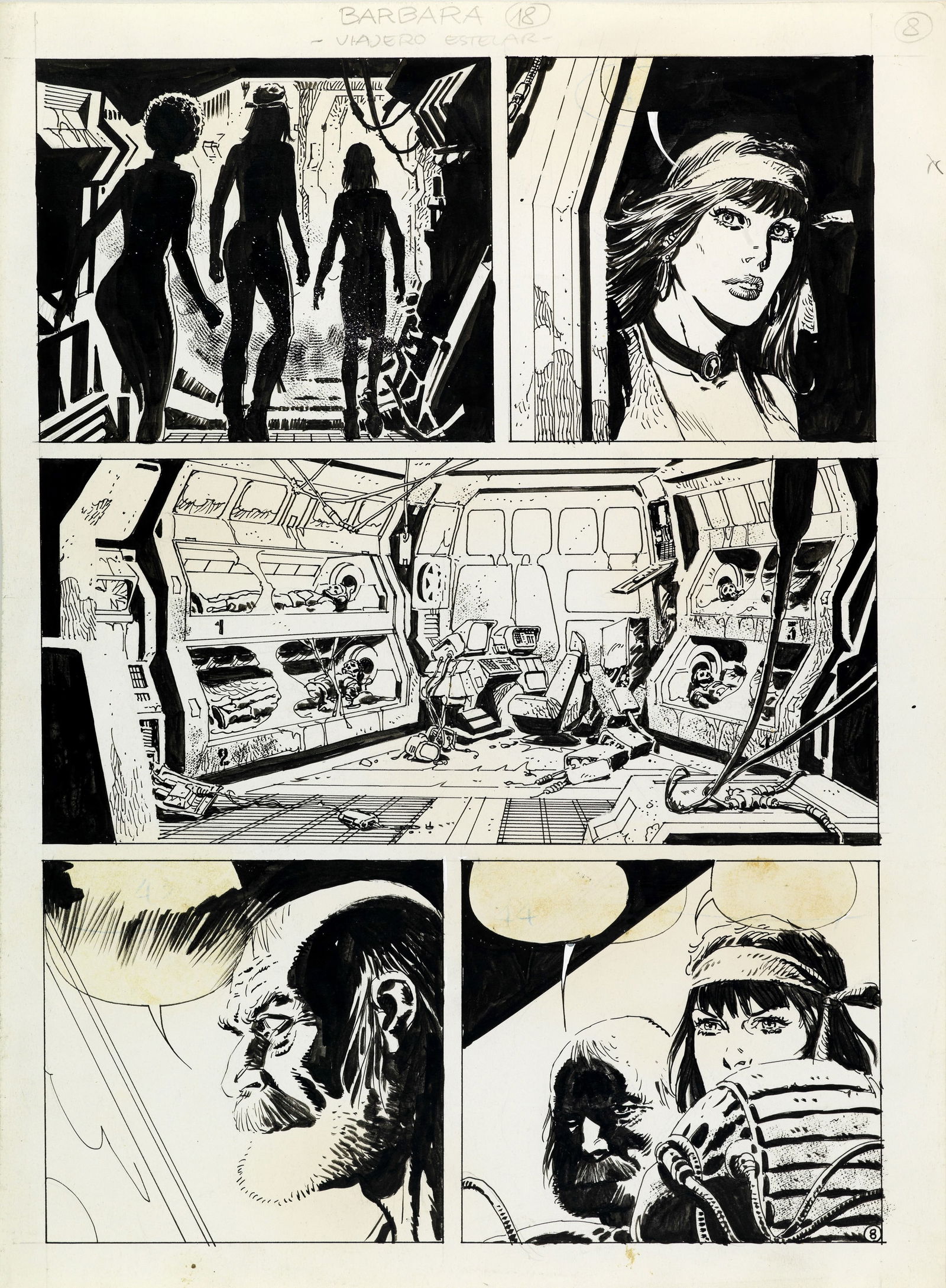 Zanotto Juan - "Barbara - Viajero estelar", 1981 (1 of 1)