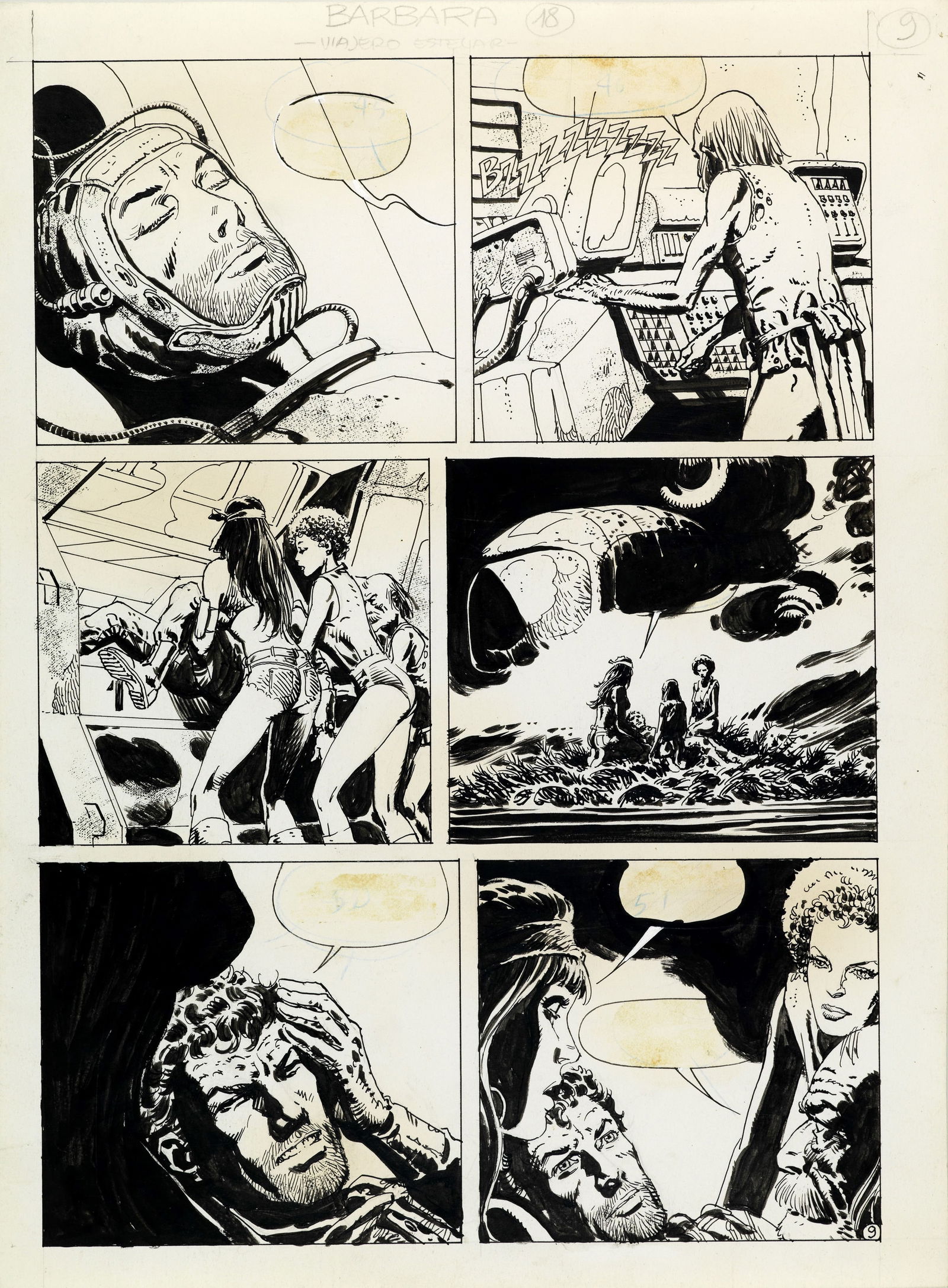 Zanotto Juan - "Barbara - Viajero estelar", 1981 (1 of 1)