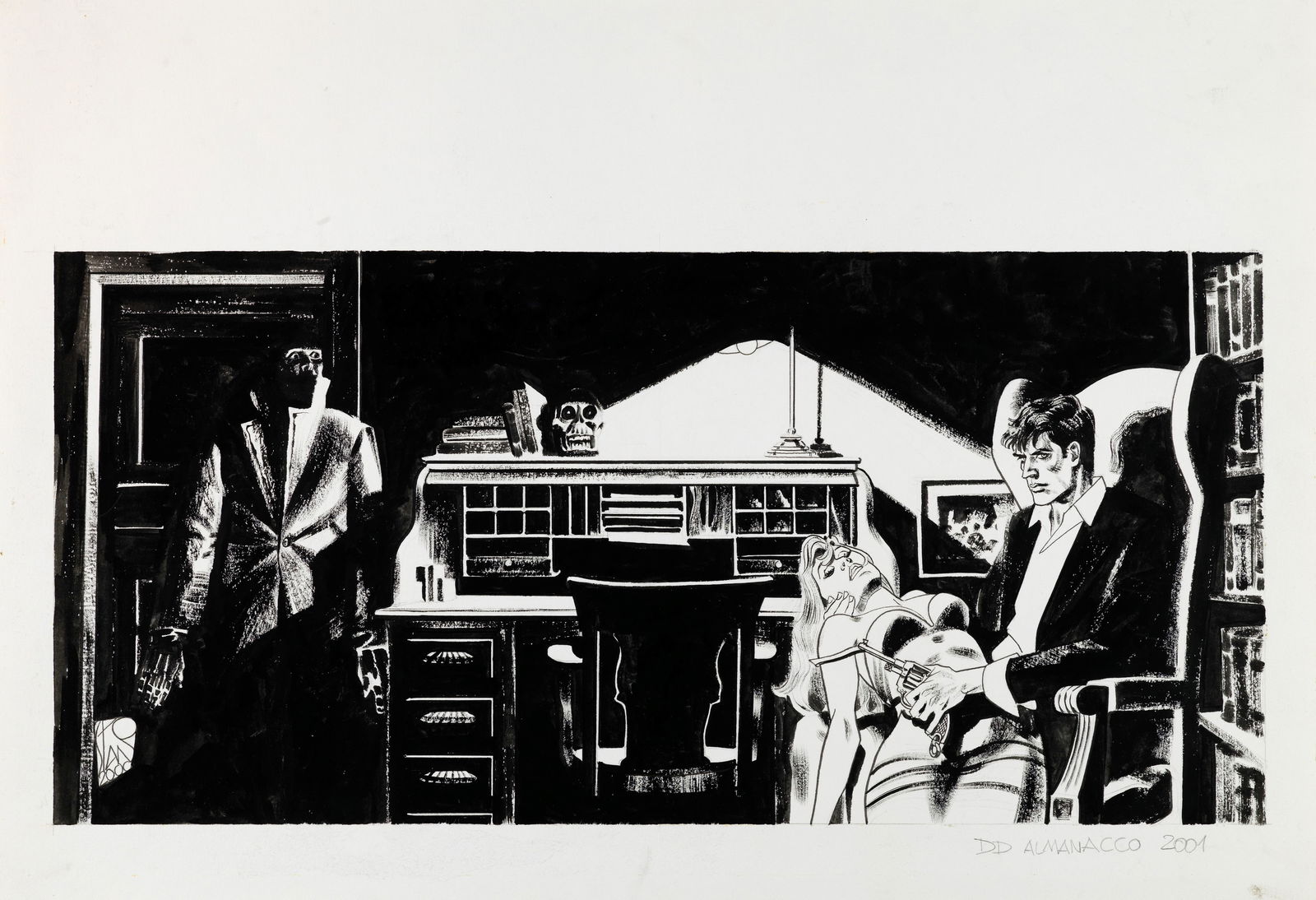 Stano Angelo - "Dylan Dog - Almanacco della Paura", 2001 (1 of 2)