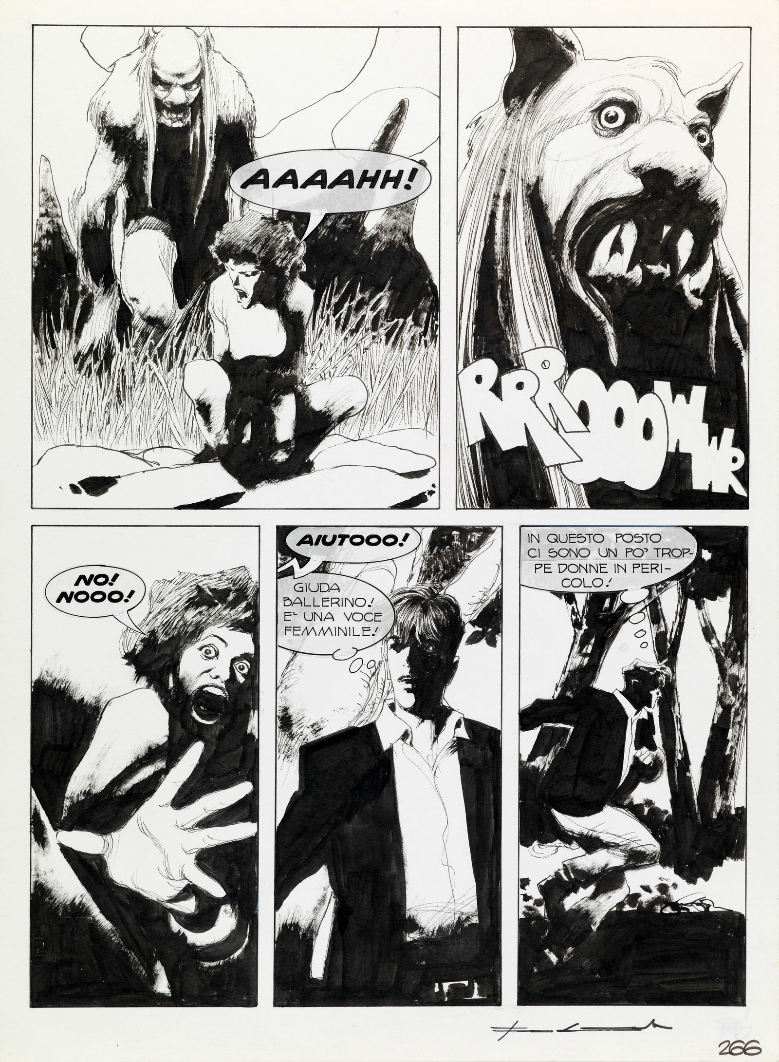 Roi Corrado - "Dylan Dog - Gita fuori porta", 2011: Roi Corrado - "Dylan Dog - Gita fuori porta", 2011 ITA matita e china su cartoncino, 24 x 33 cm Tavola originale realizzata da Roi per "Gita fuori porta", edita su Maxi Dylan Dog n. 1