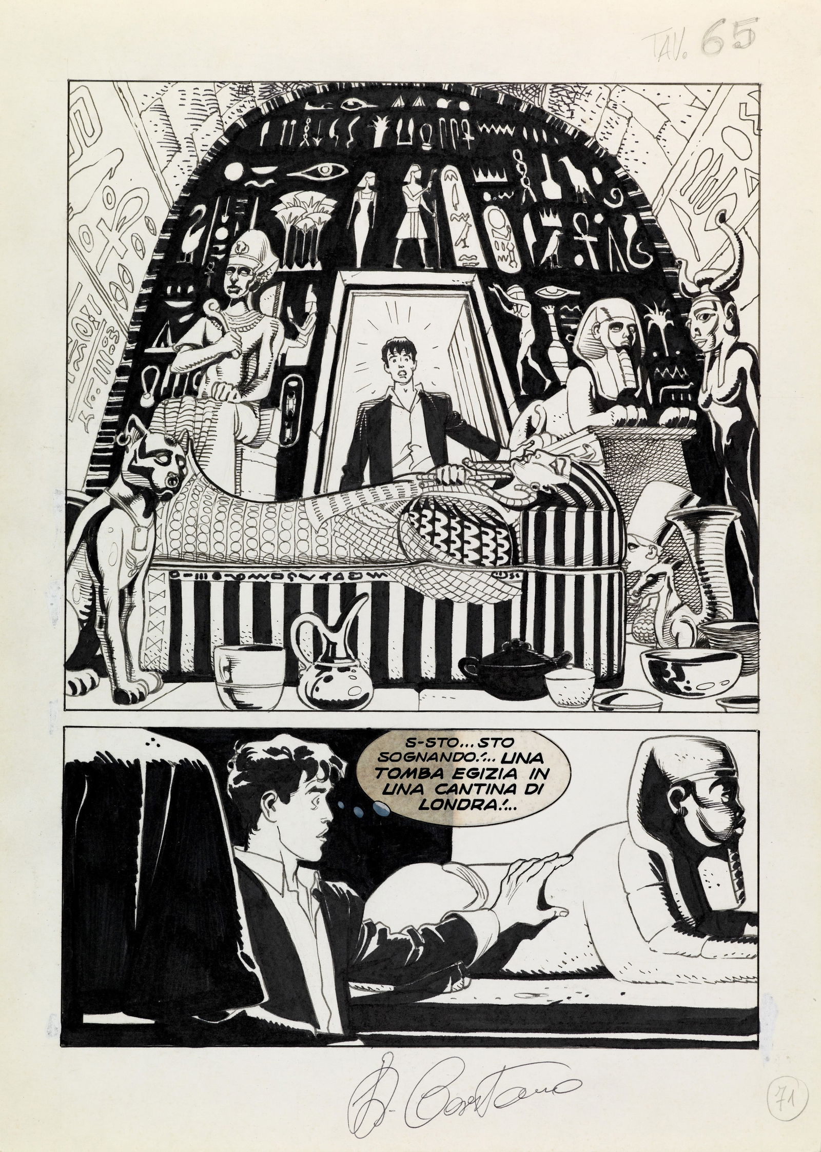 Casertano Giampiero - "Dylan Dog - L‘inquilino del terzo piano", 1999 (1 of 1)