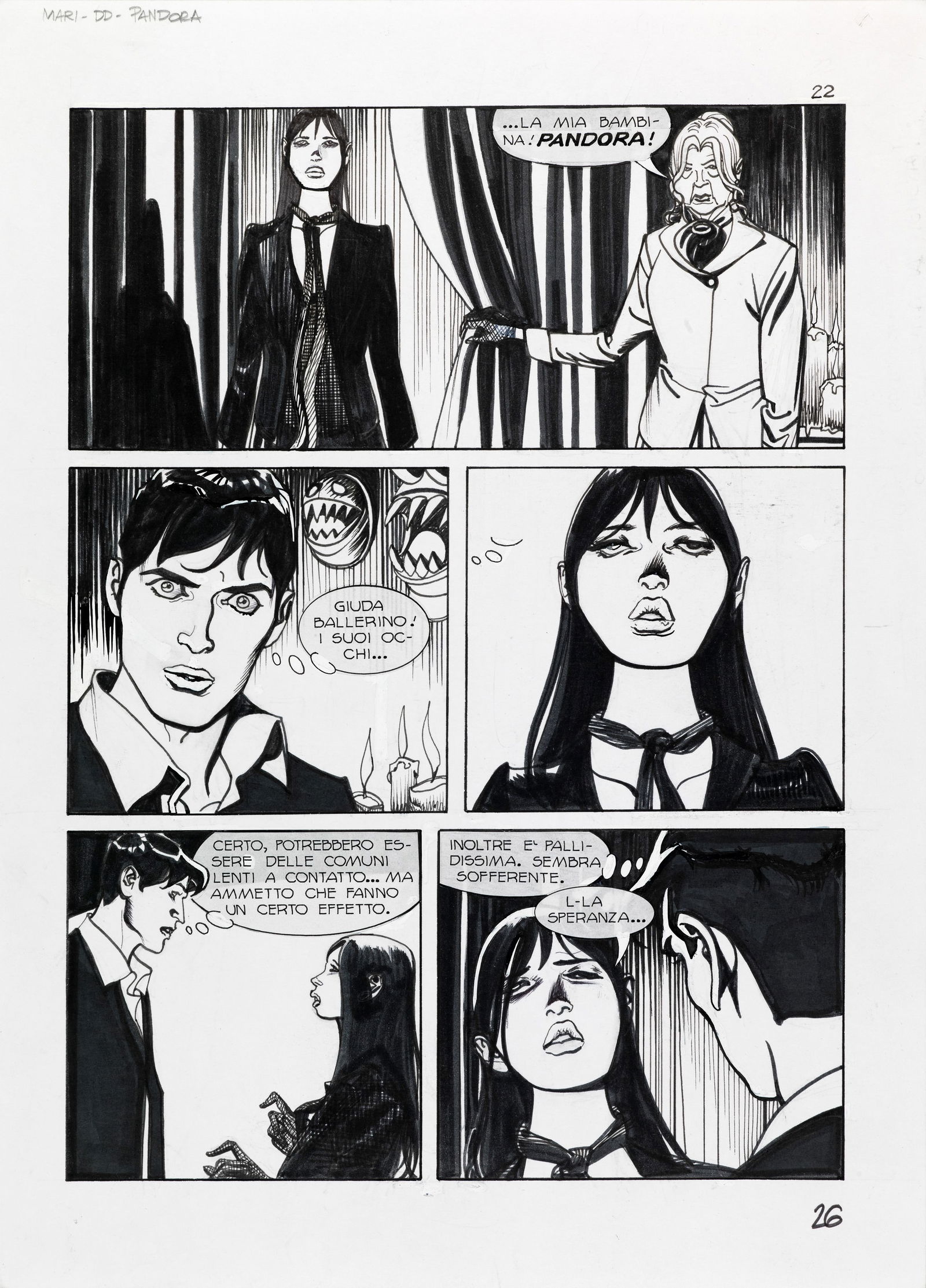 Mari Nicola - "Dylan Dog - Nel segno del dolore", 2010 (1 of 1)