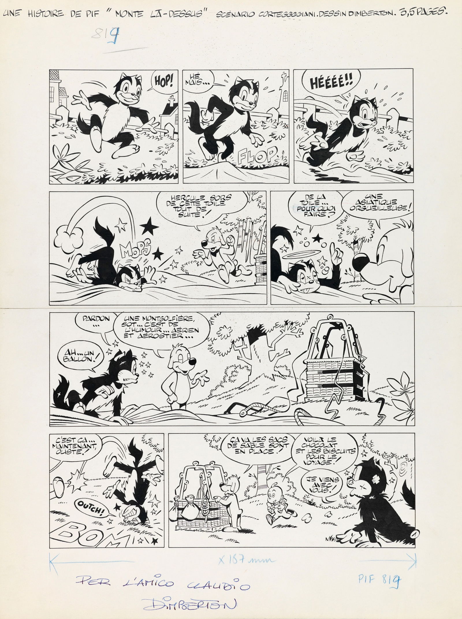 Dimberton Francois - "Pif", 1984 (1 of 1)