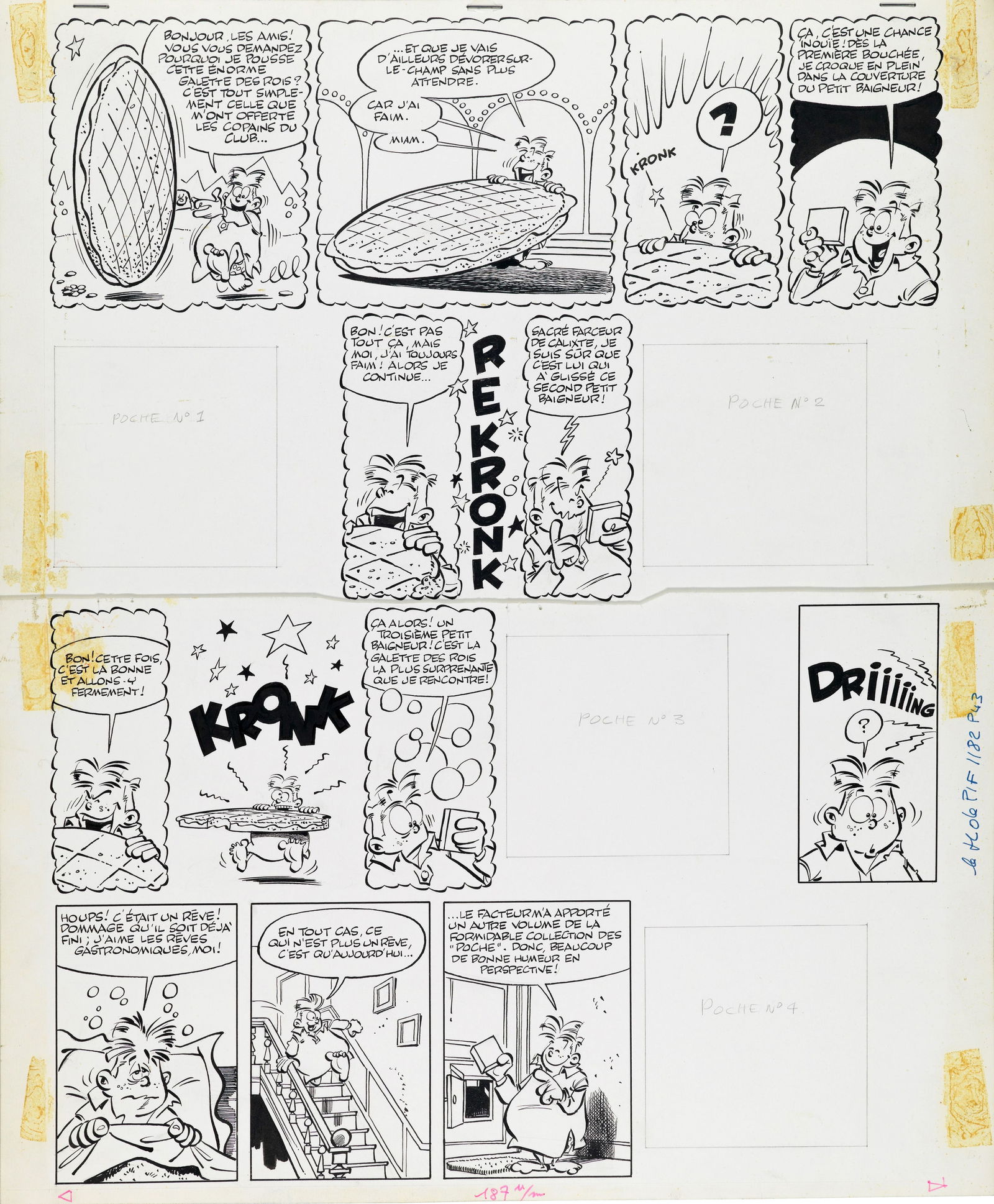 Greg (Michel Regnier) - "Les As", 1991 (1 of 1)