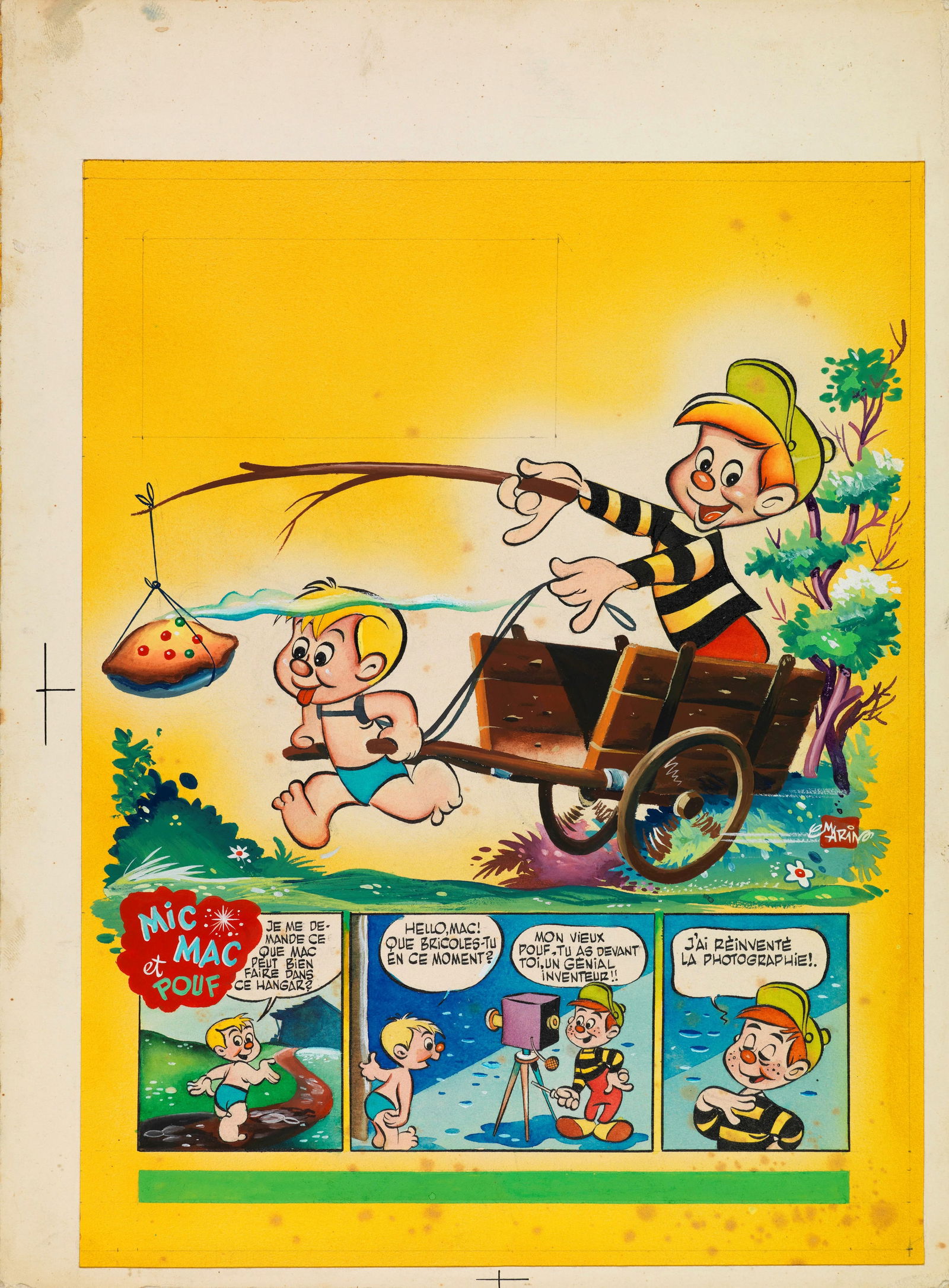 Marin Claude - "Pierrot", 1955 (1 of 2)