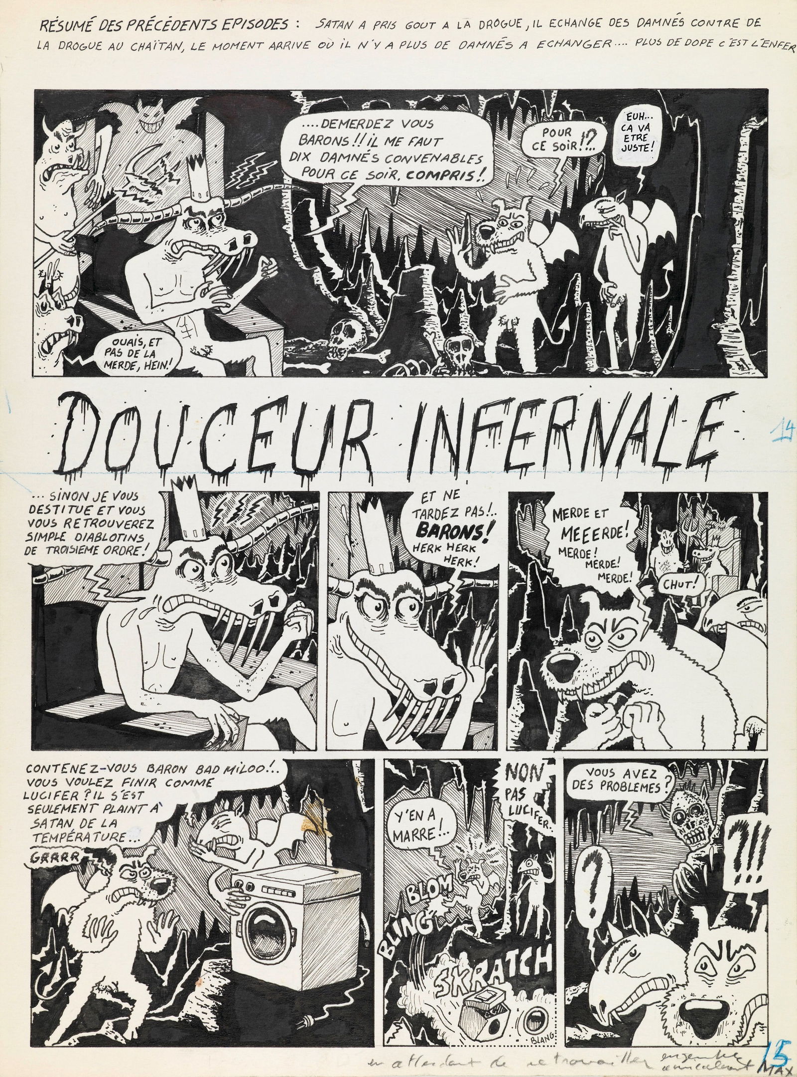 Max (Maxime Perramon - "Douceur Infernale", 1985 (1 of 1)