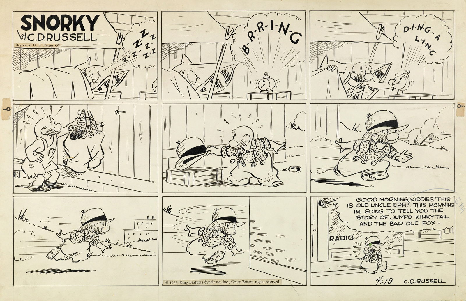 Russell Clarence D. - "Snorky", 13259 (1 of 1)