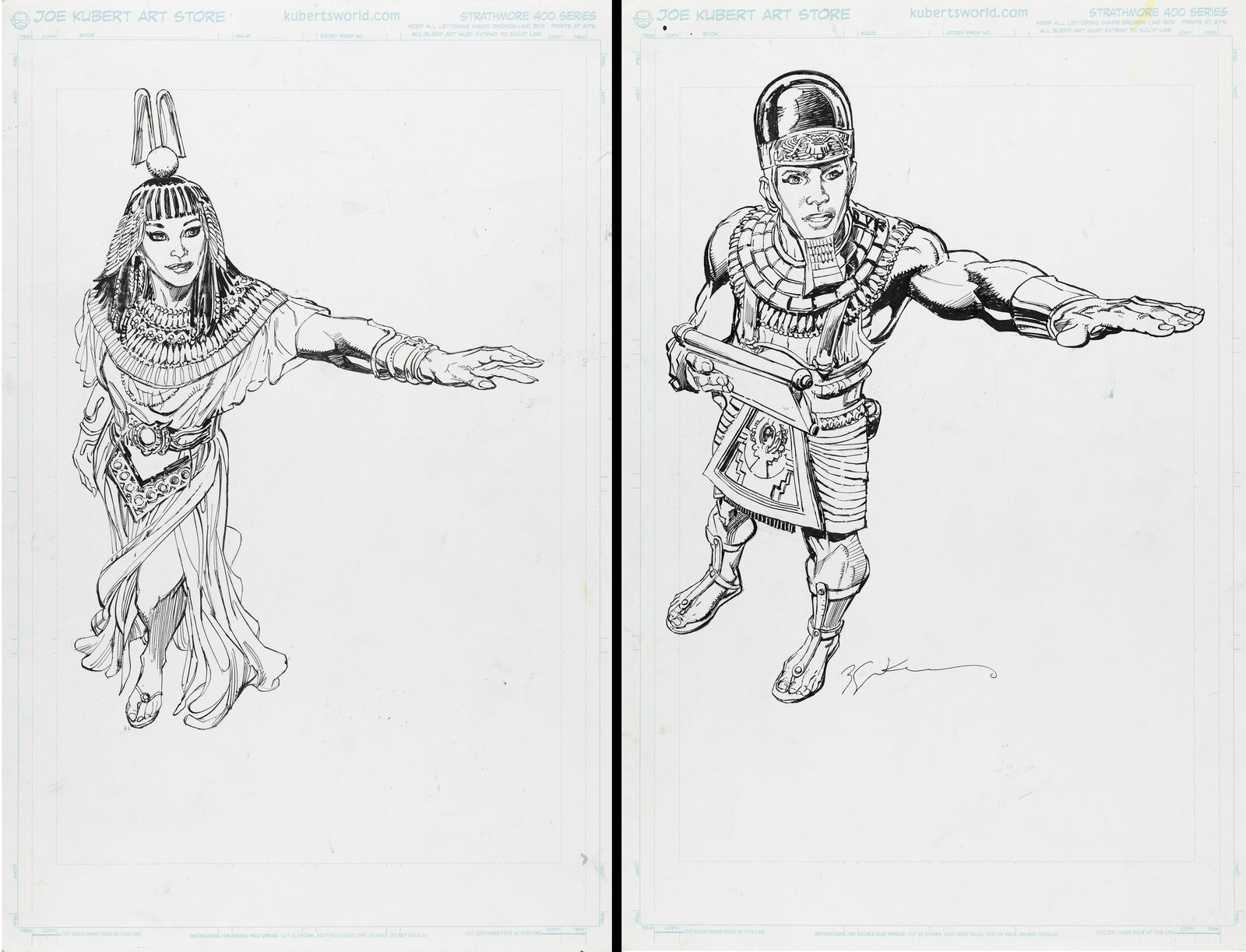 Neal Adams & Bill Sienkiewicz - "Mankind: The Story of All of Us", 2012: Neal Adams & Bill Sienkiewicz - "Mankind: The Story of All of Us", 2012 ITA matita e china su cartoncino28 x 43,5 cm ciascuno Coppia di originali di copertina realizzati da Neal Adams