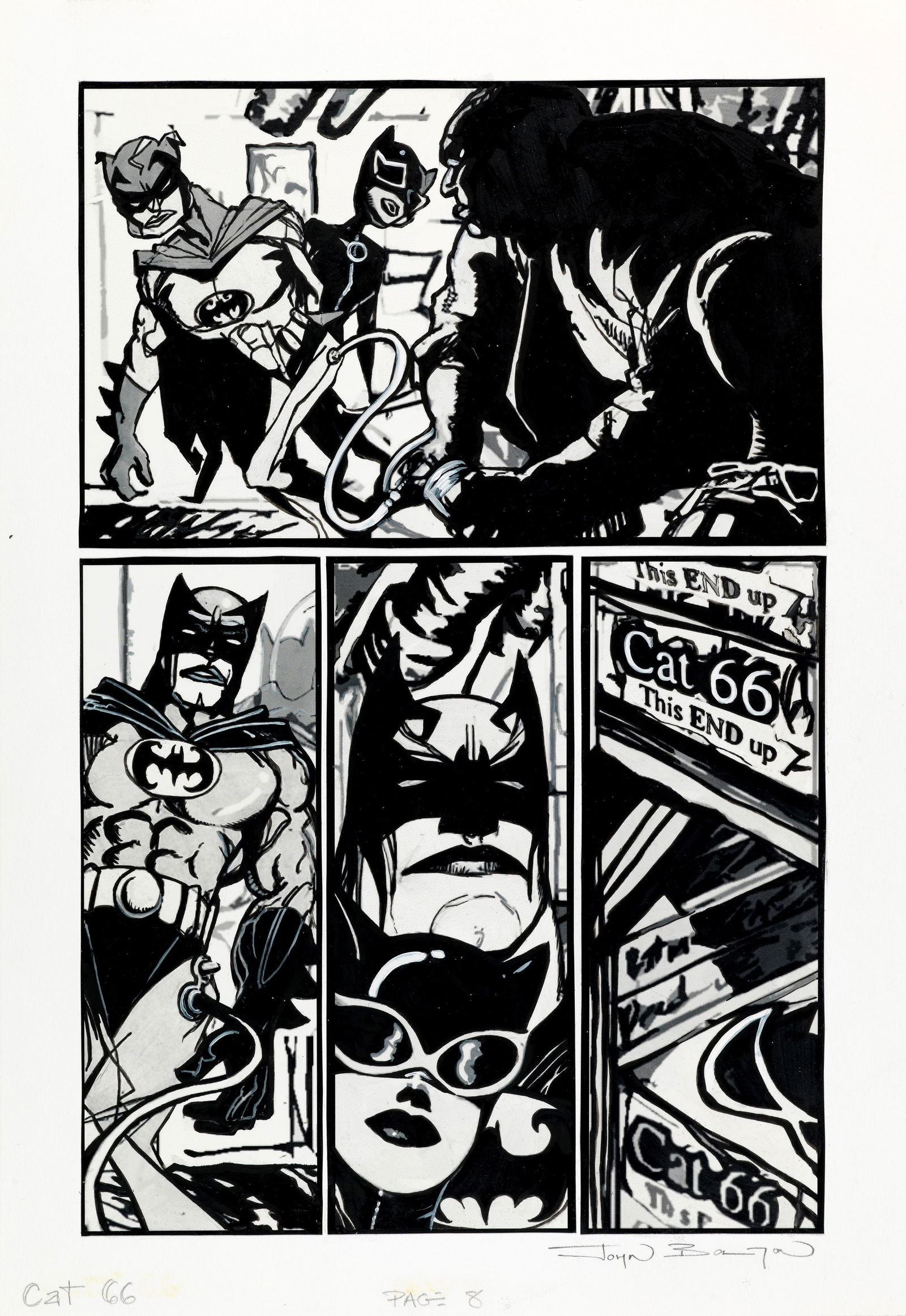 Bolton John - "Batman: Gotham Knights - Batman Black & White", 2003 (1 of 2)