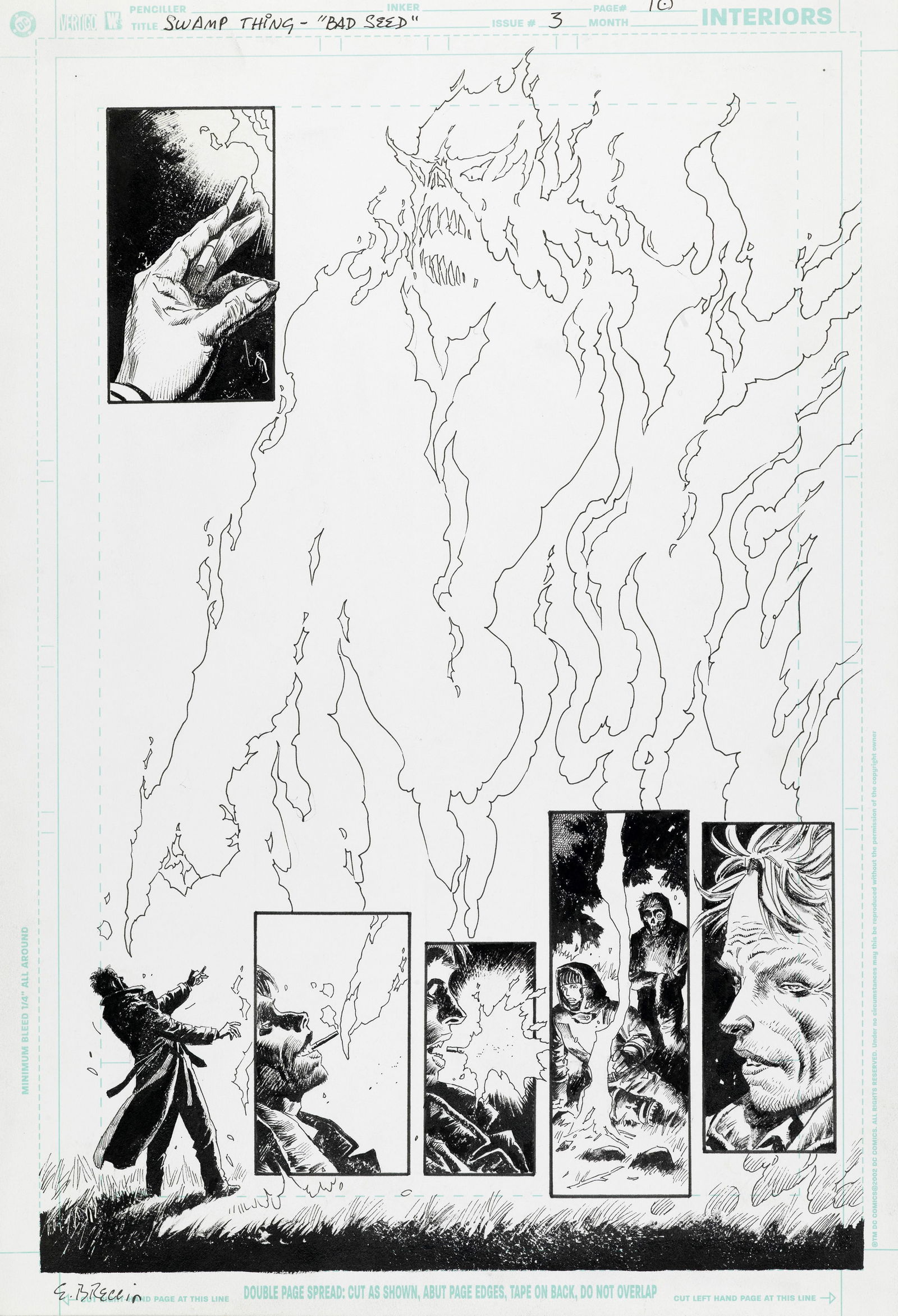 Breccia Enrique - "Swamp Thing: Bad Seed", 2004 (1 of 1)