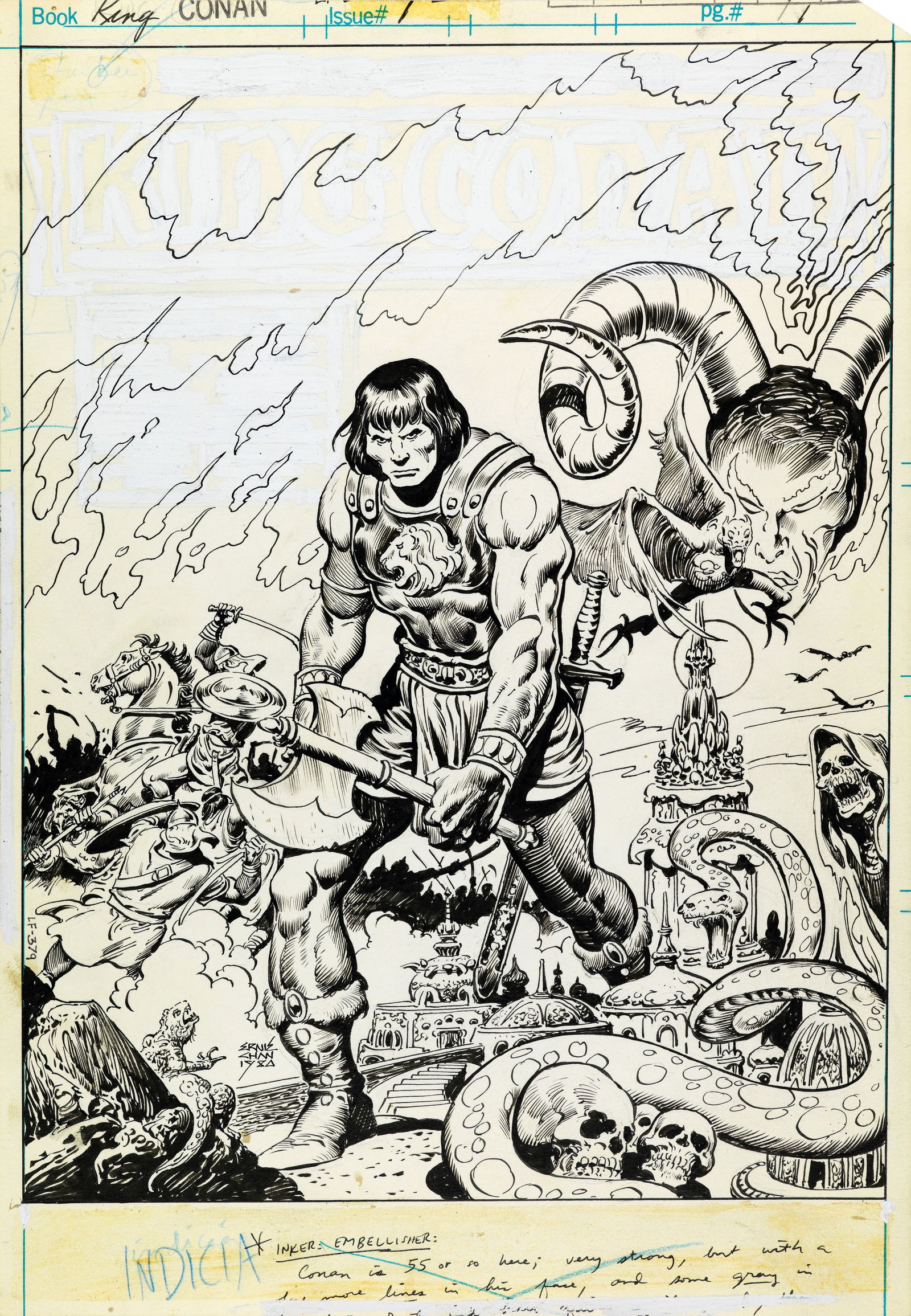 Buscema John - "King Conan n. 1", 1980 - 2