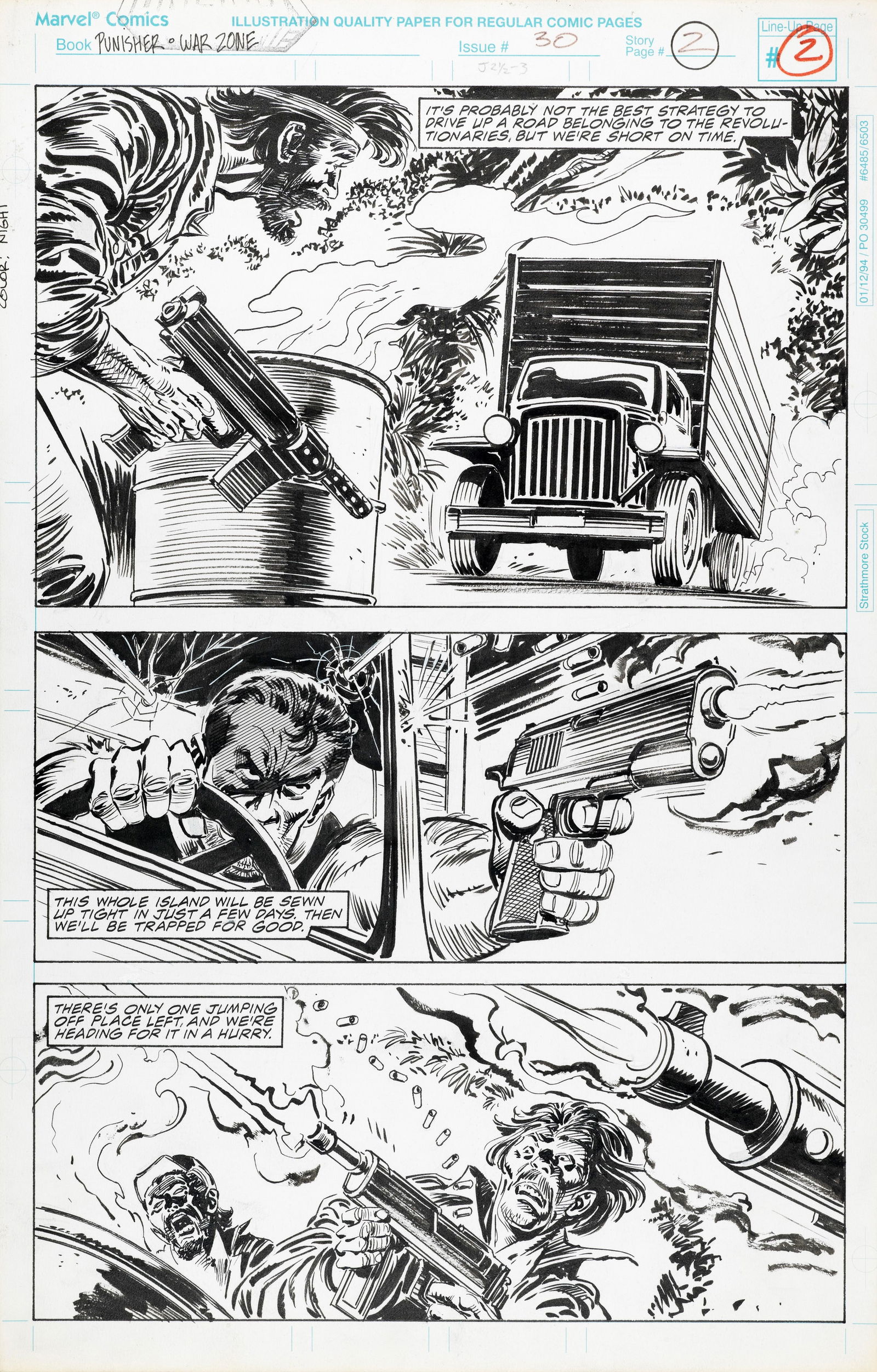 Buscema John - "Punisher: War Zone - Ring Of Fire", 1994 (1 of 2)