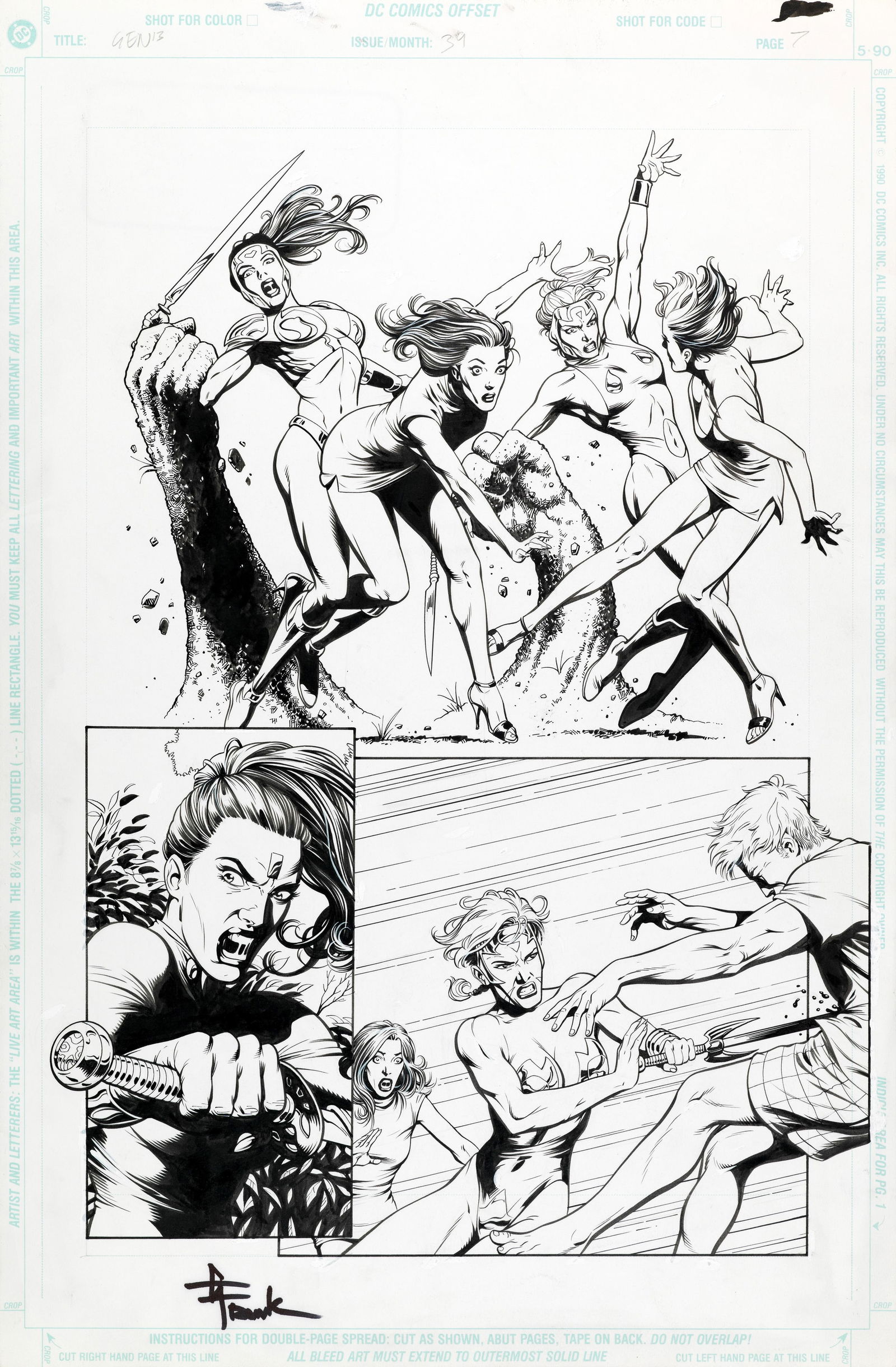 Frank Gary - "Gen 13 - Death and the Broken Promise", 1995 (1 of 2)