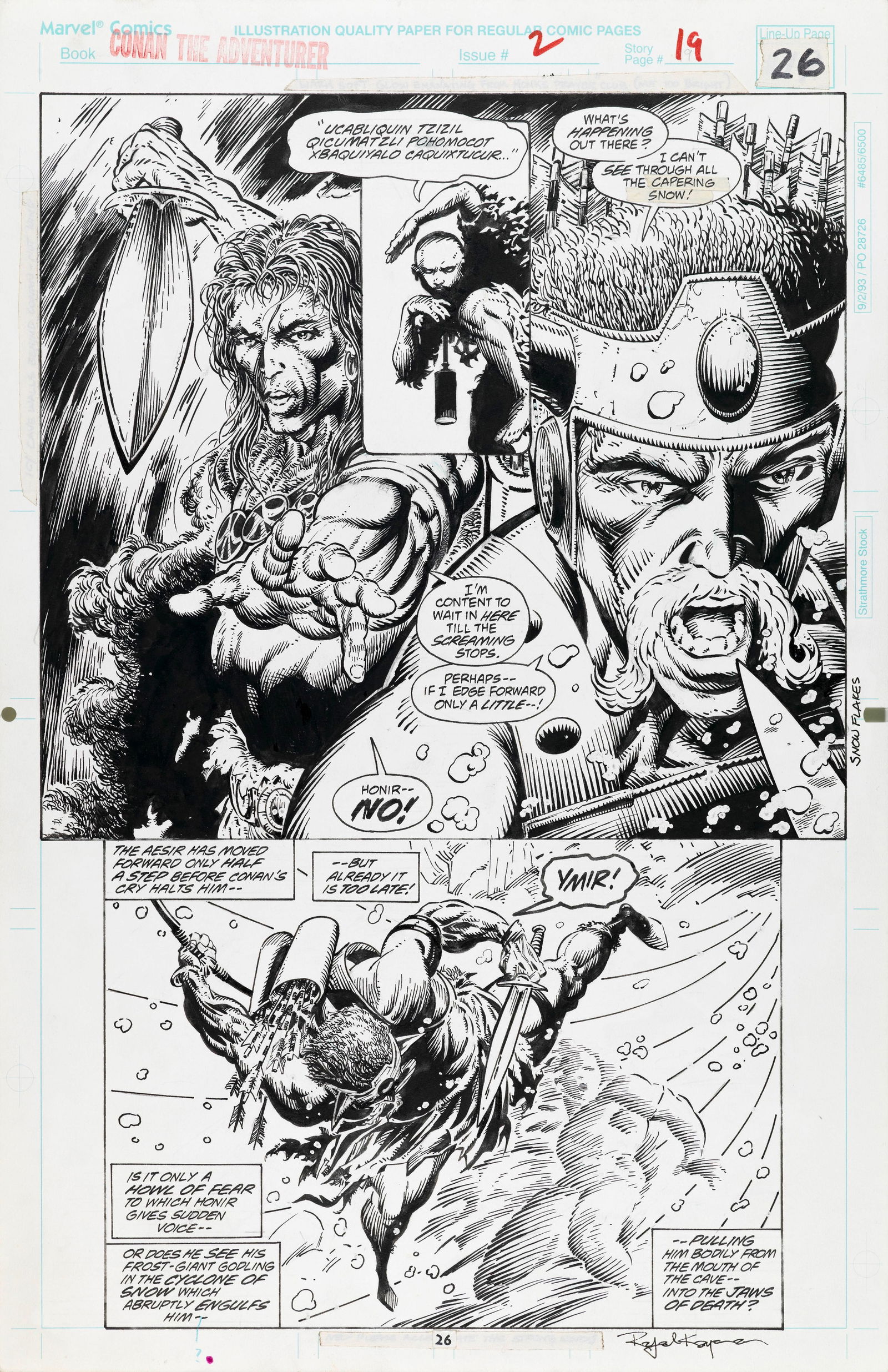 Kayanan Rafael - "Conan The Adventurer - The Snow That Slays", 1994 (1 of 2)