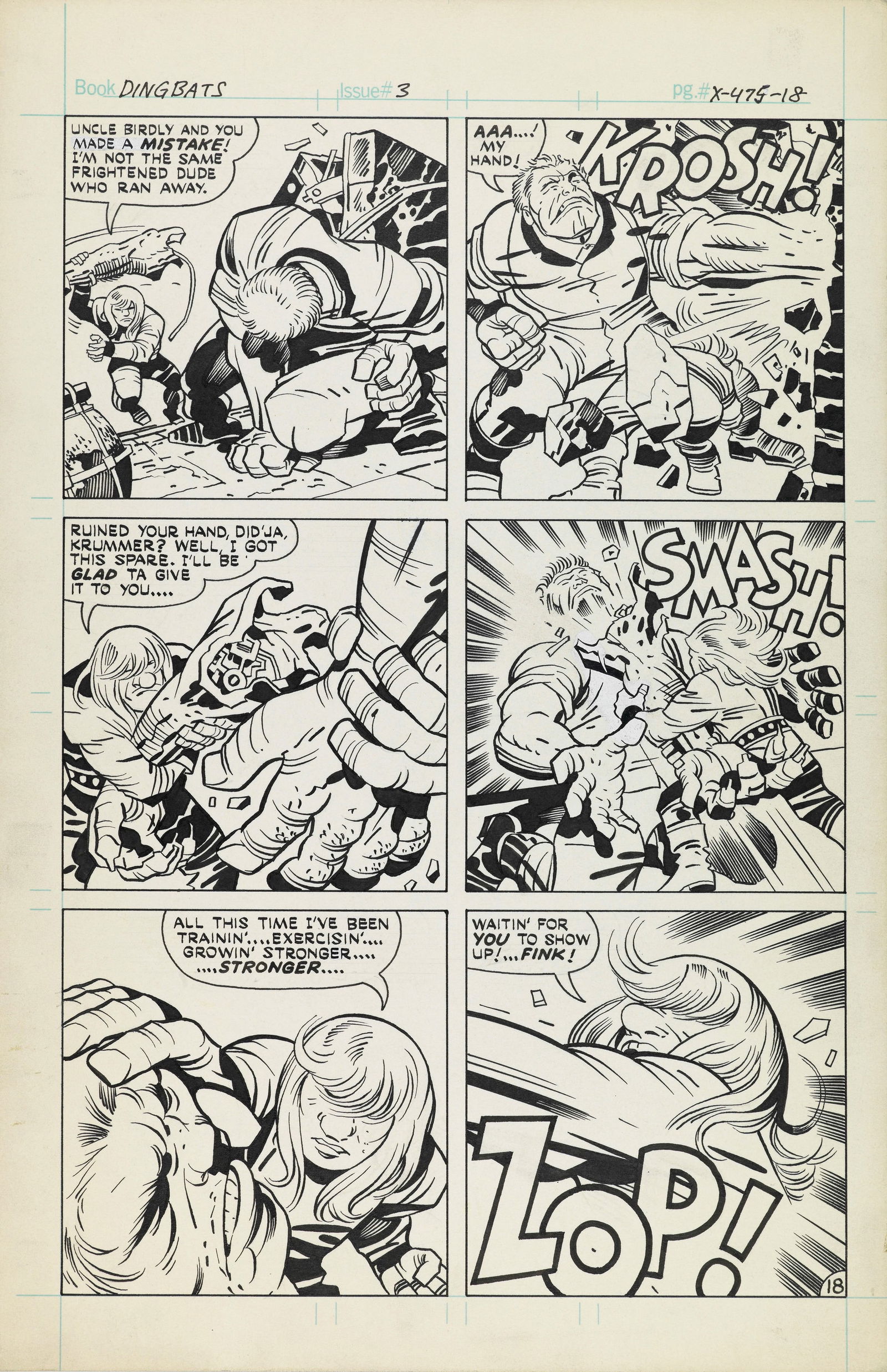 Kirby Jack - "Dingbats of Danger Street", 1975 (1 of 1)