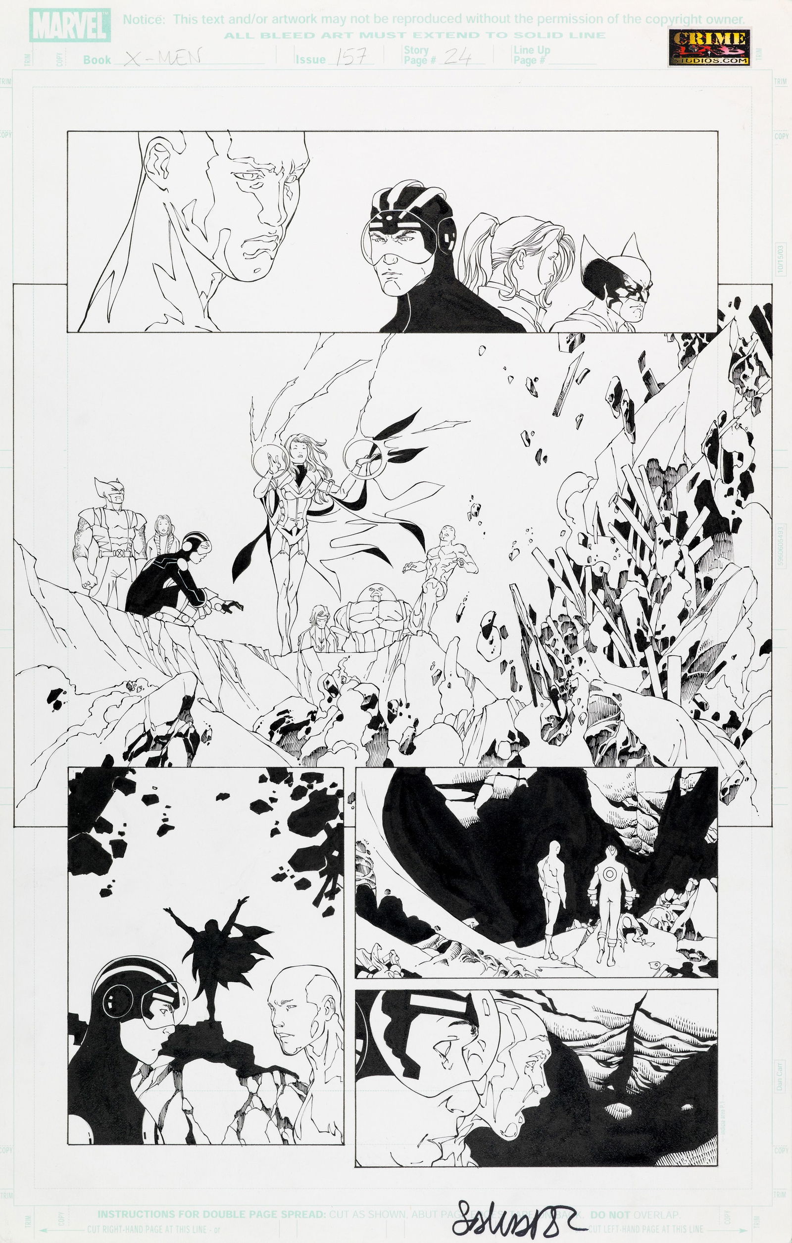 Larroca Salvador - "X-Men - Day of the Atom", 2004 (1 of 2)