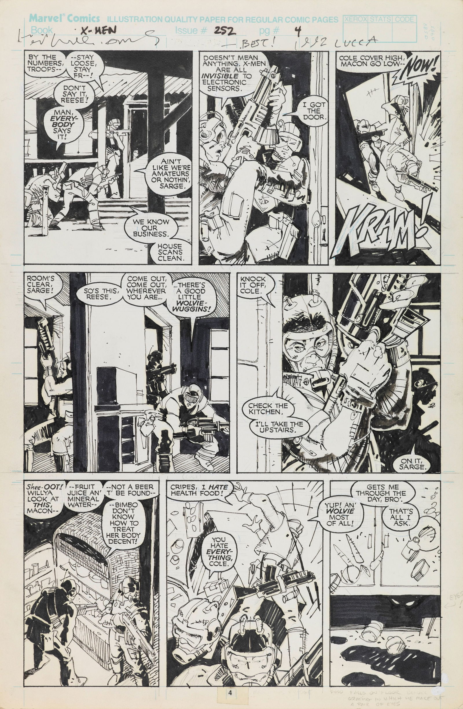 Leonardi Rick - "The Uncanny X-Men - Where‘s Wolverine?!?", 1989 (1 of 2)