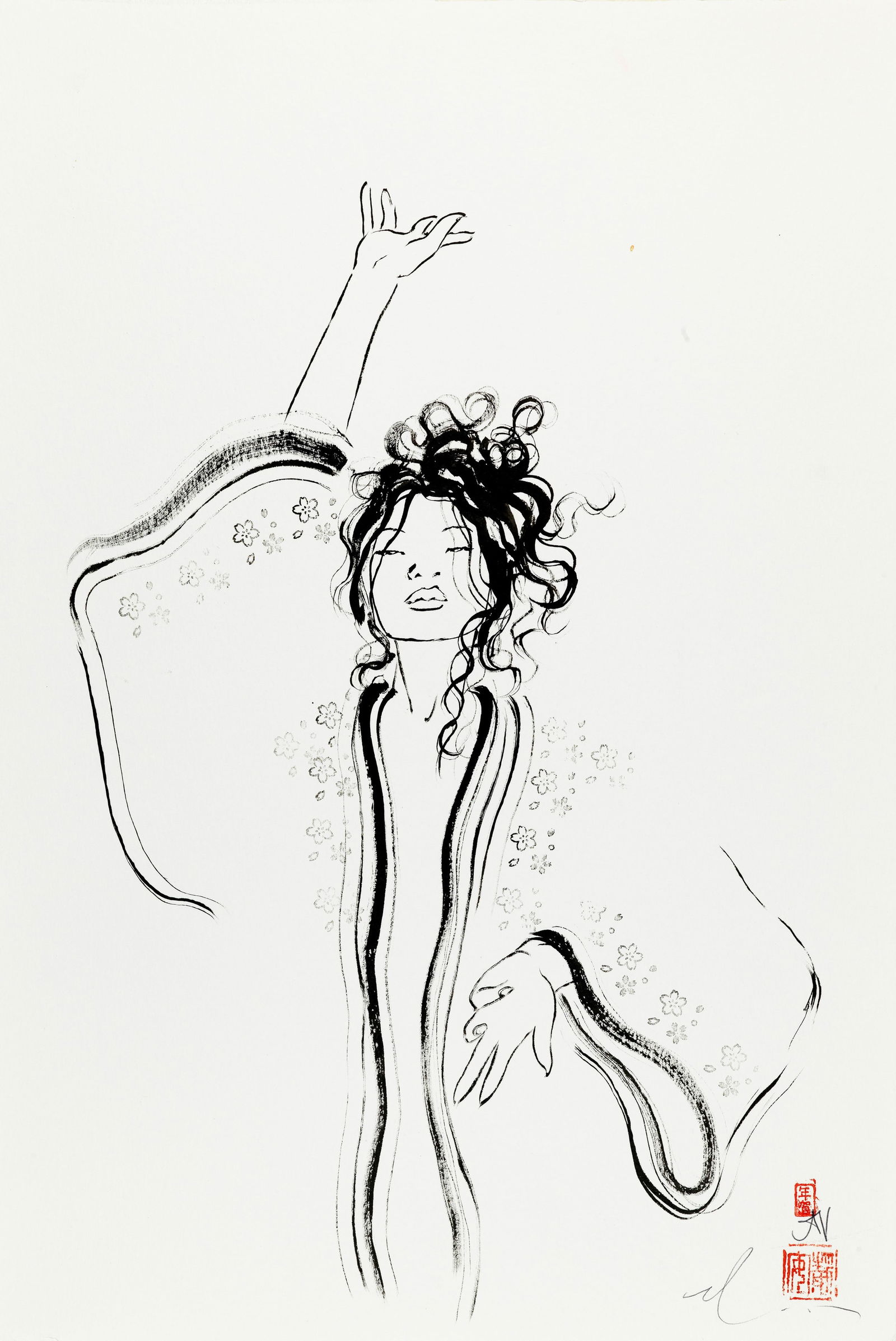 Mack David - "Kabuki - Geisha", anni 2020 (1 of 1)