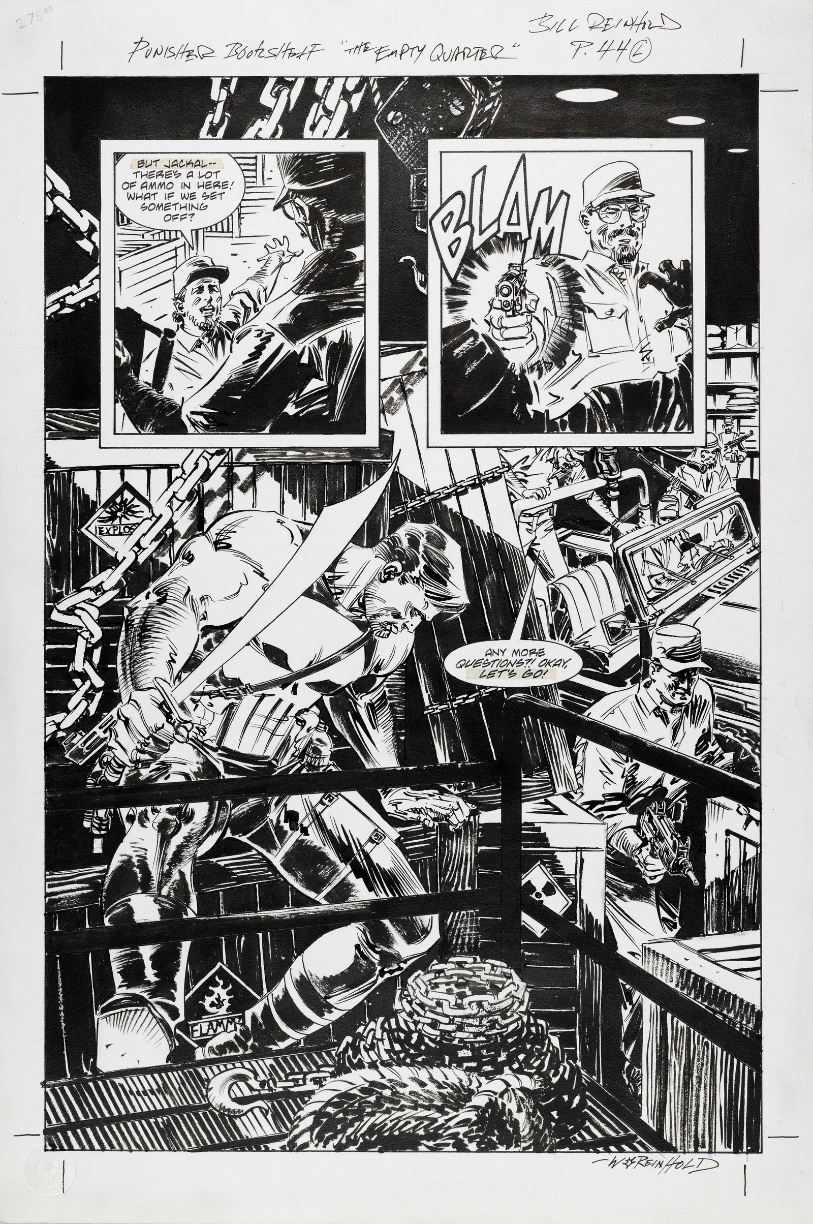 Reinhold Bill - "Punisher: Empty Quarter", 1994 (1 of 2)