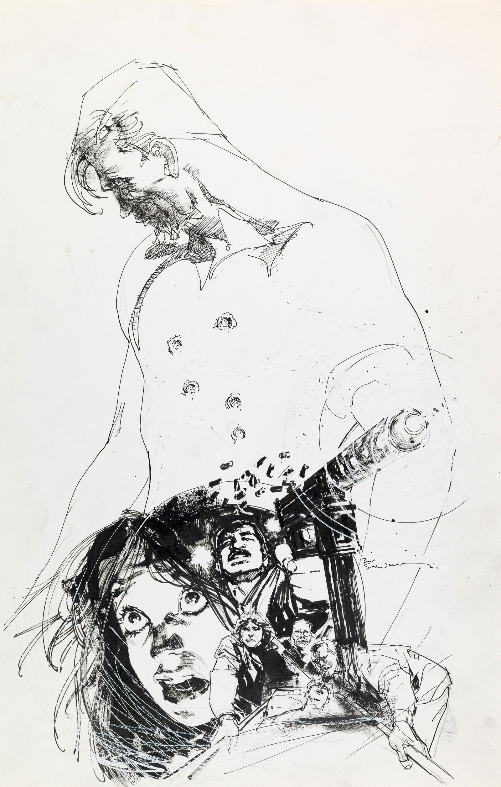 Sienkiewicz Bill - "Outsiders: the Haunting of Arsenal", 2004 (1 of 2)