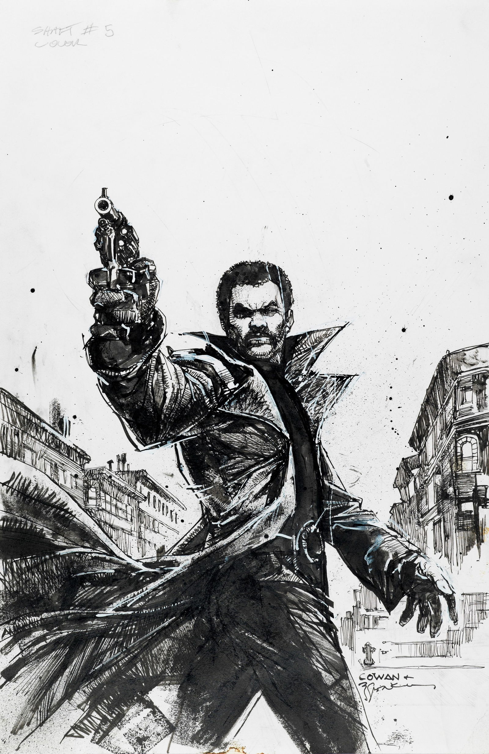 Bill Sienkiewicz & Denys Cowan - "Shaft n. 5", 2015 (1 of 2)