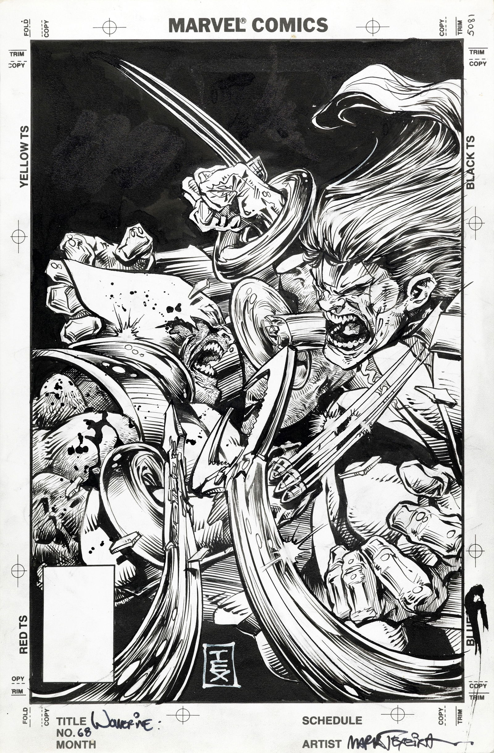 Texeira Mark - "Wolverine n. 68", 1993