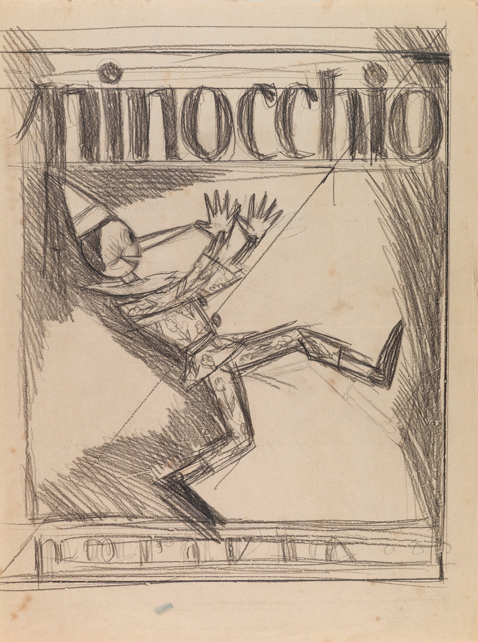 Porcheddu Giuseppe - "Pinocchio", 1942 (1 of 1)