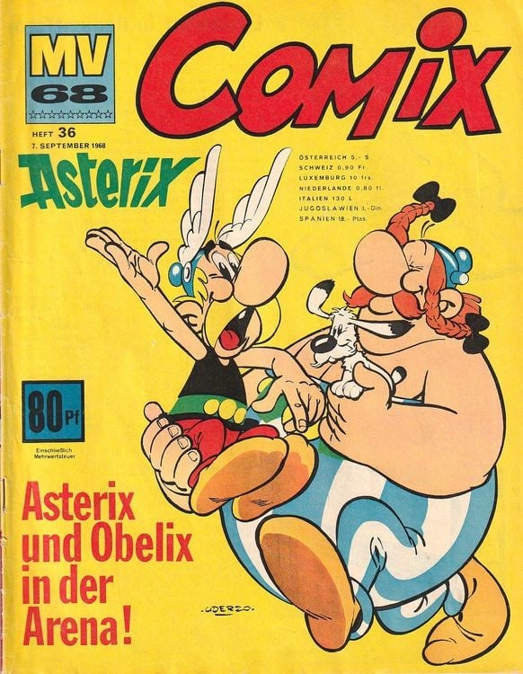 Uderzo Albert - "Asterix", 1968 - 2