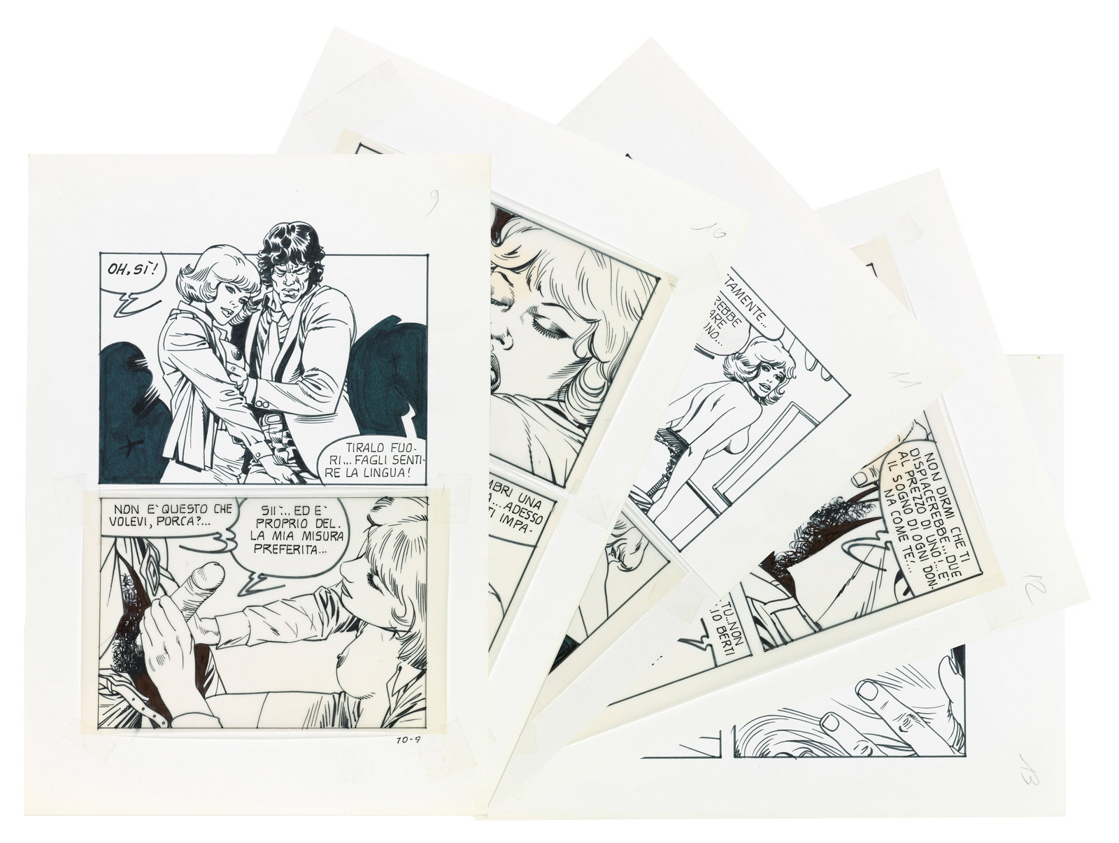 Filippucci Lucio - "Storia erotica", anni 80 (1 of 6)