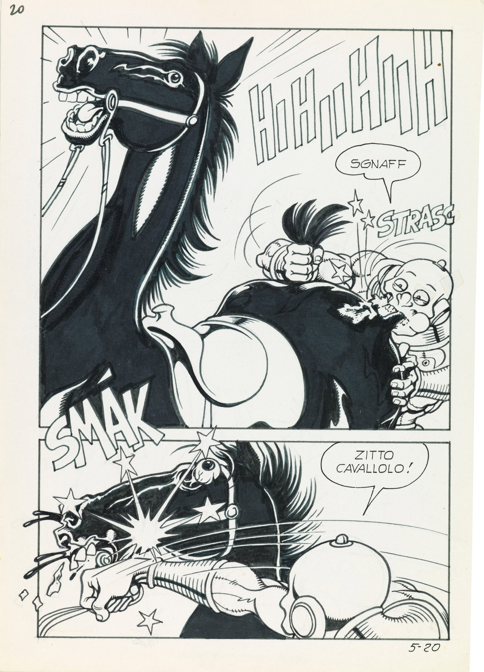 Magnus (Roberto Raviola) - "Necron - Nobiltà depravata", 1981: Magnus (Roberto Raviola) - "Necron - Nobiltà depravata", 1981 ITA matita e china su cartoncino, 17,5 x 25 cm Tavola originale realizzata da Magnus per "Nobiltà depravata", e