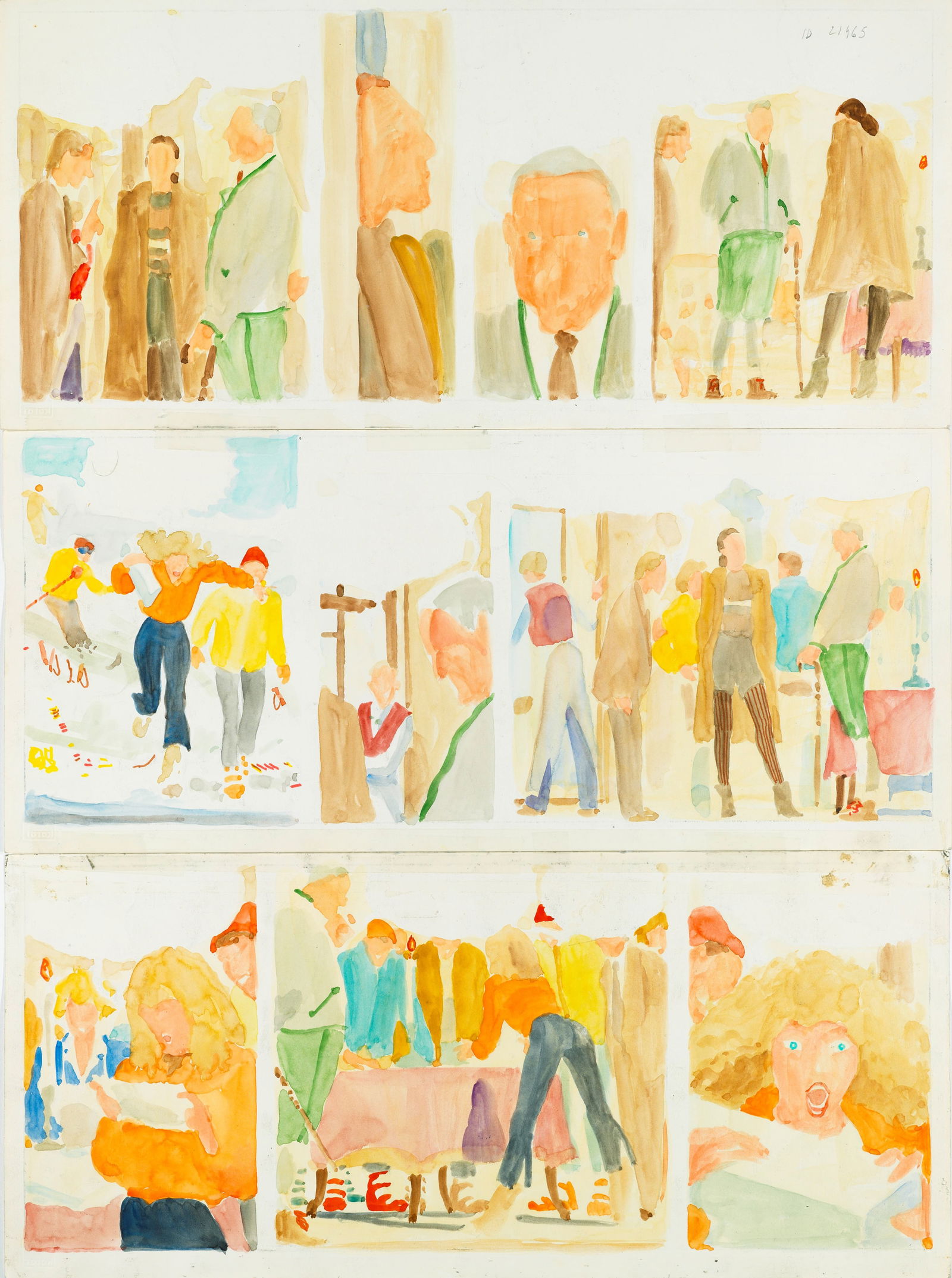 Manara Milo - "Le Déclic 1 (Il Gioco 1)", 1983 - 2