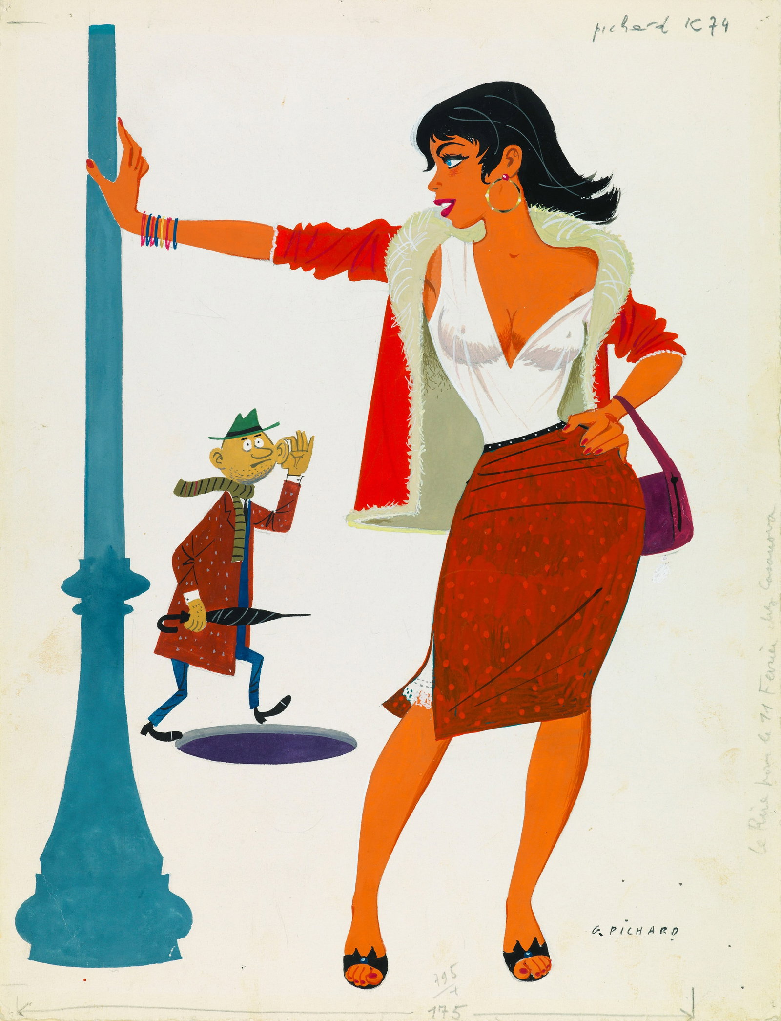 Pichard Georges - "Le Rire 66", 1957 (1 of 2)