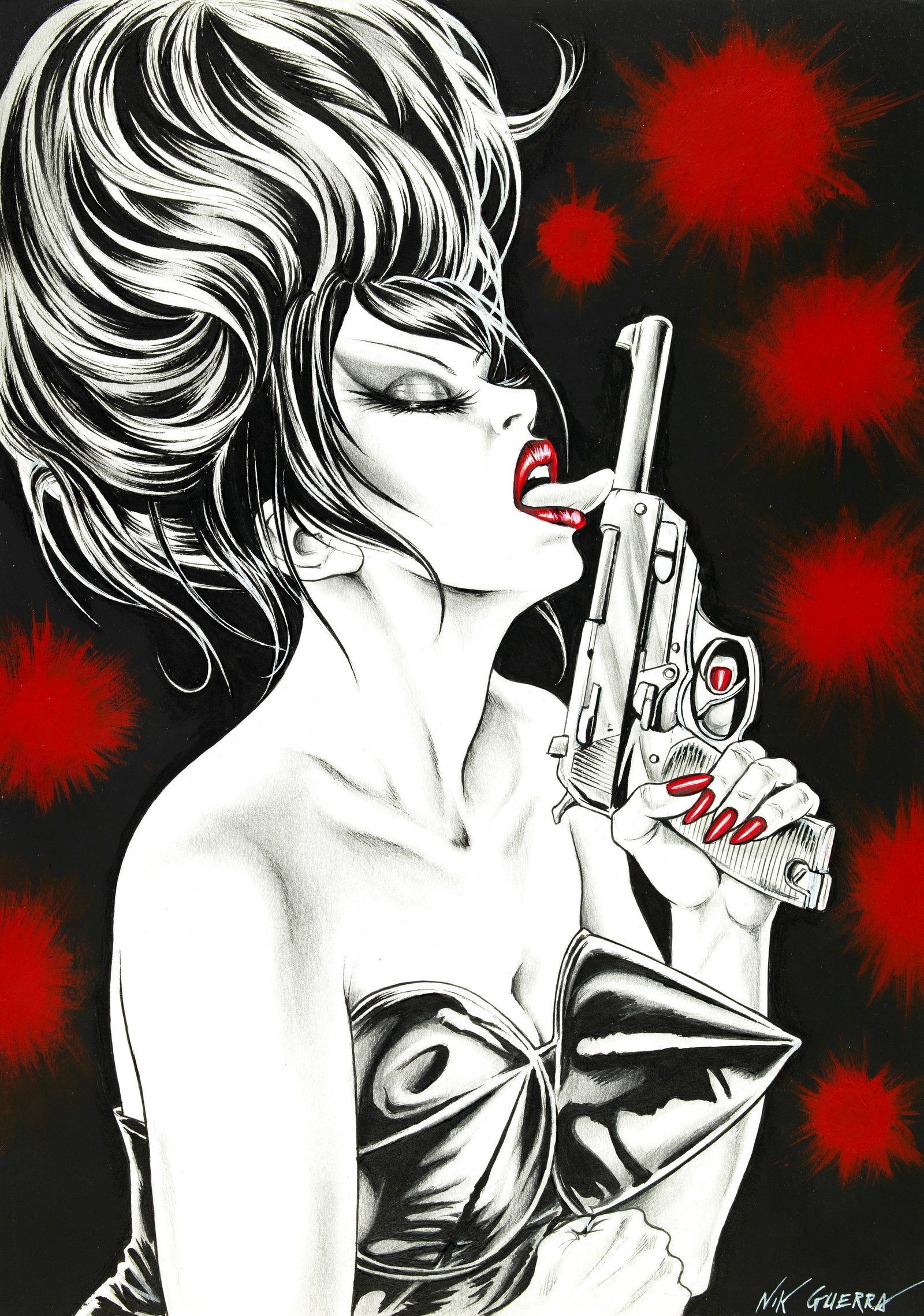 Guerra Nik - "Magenta - Lick", 2013 (1 of 1)