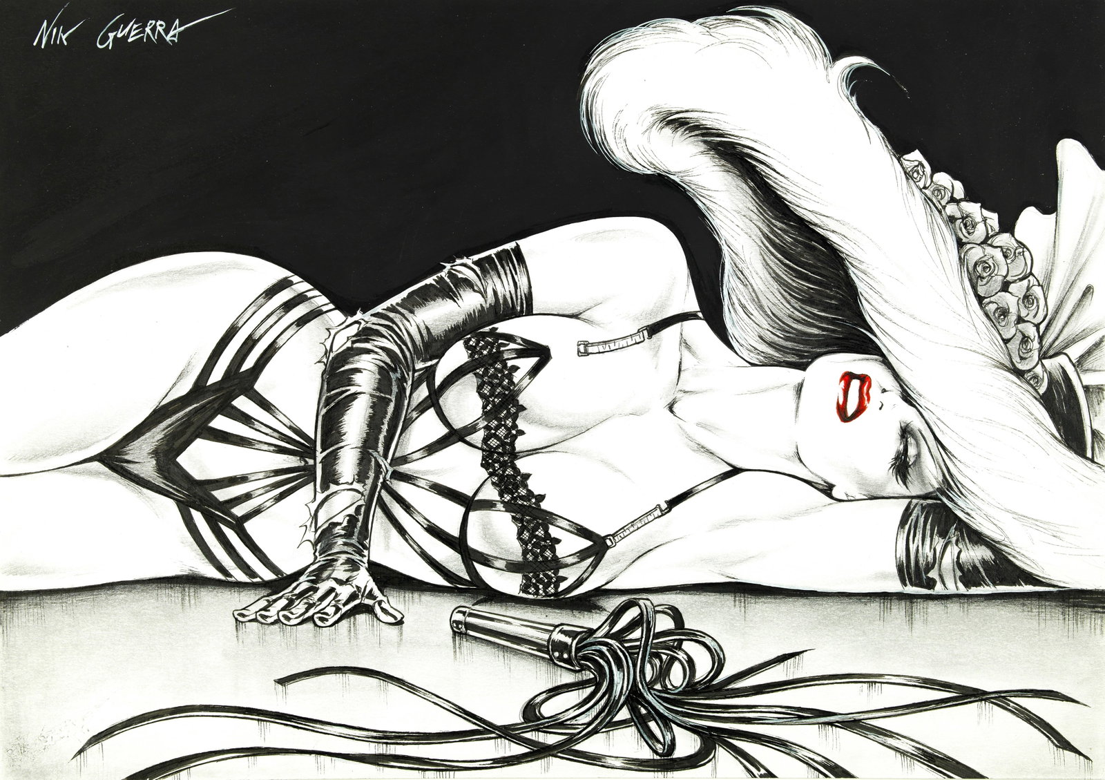 Guerra Nik - "Cocò Von Sade - Satisfied and Happy", 2012 (1 of 1)