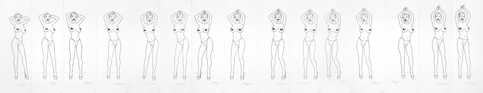 Baldazzini Roberto - "La danza di Beba", 2004 (1 of 4)