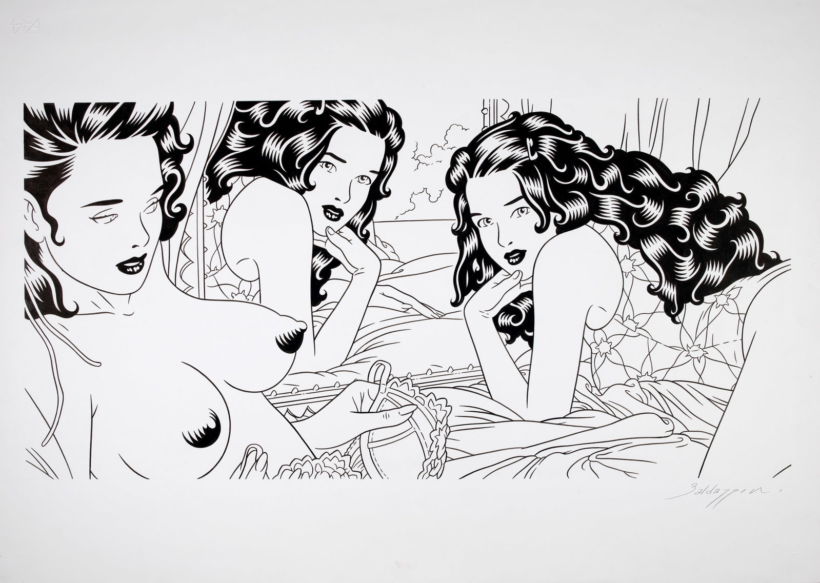 Baldazzini Roberto - "Pin-up del XXI secolo - Intrusa", 2005 (1 of 1)