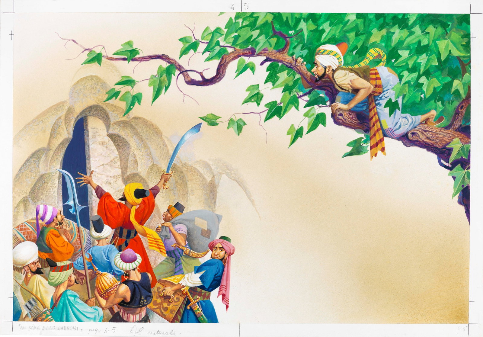 Severino Baraldi - Ali Baba and the 40 Thieves