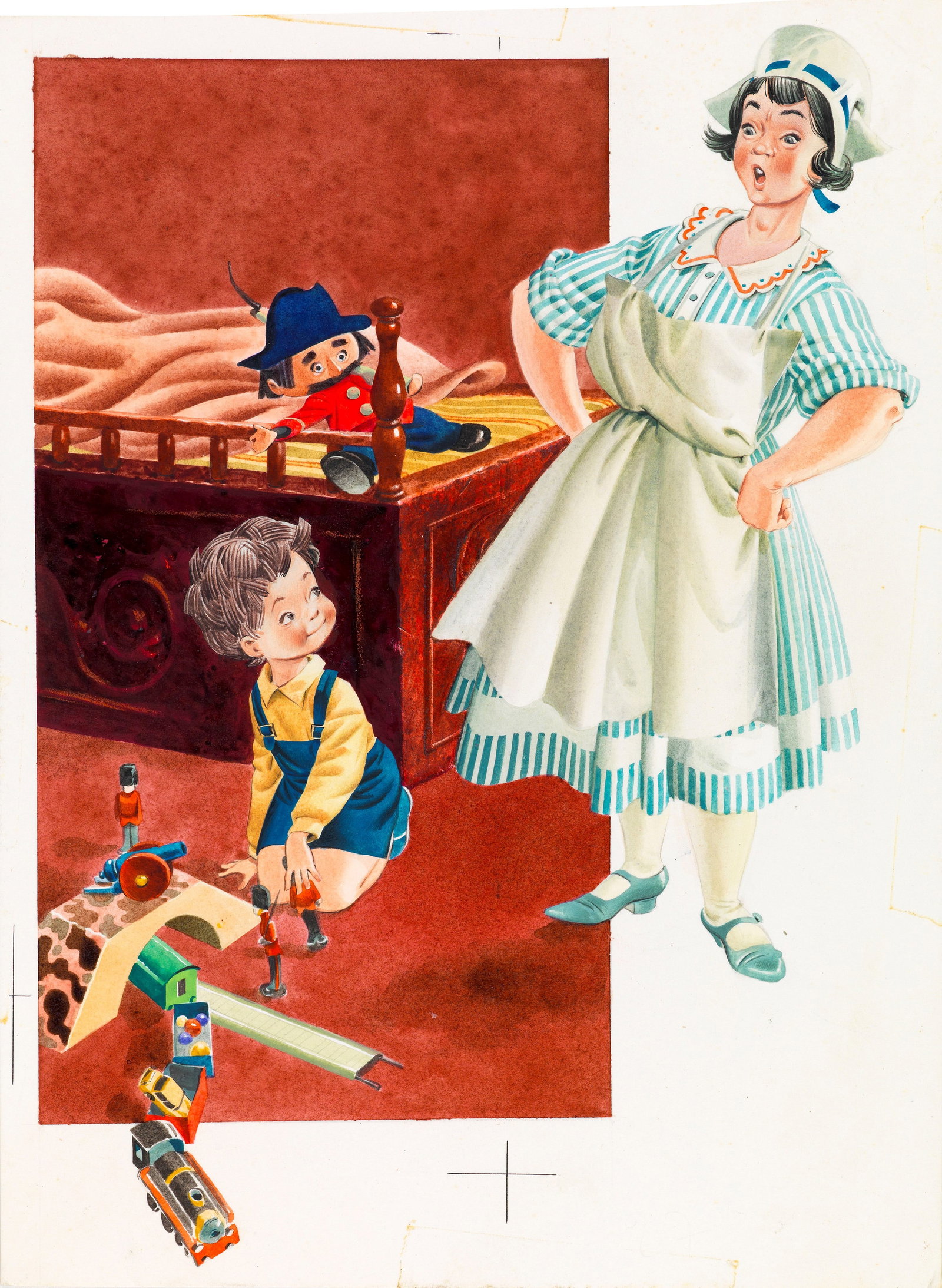 Tony Wolf (Antonio Lupatelli) - Twelve Wonderful Tales of Queen Fabiola, 1964 (1 of 1)