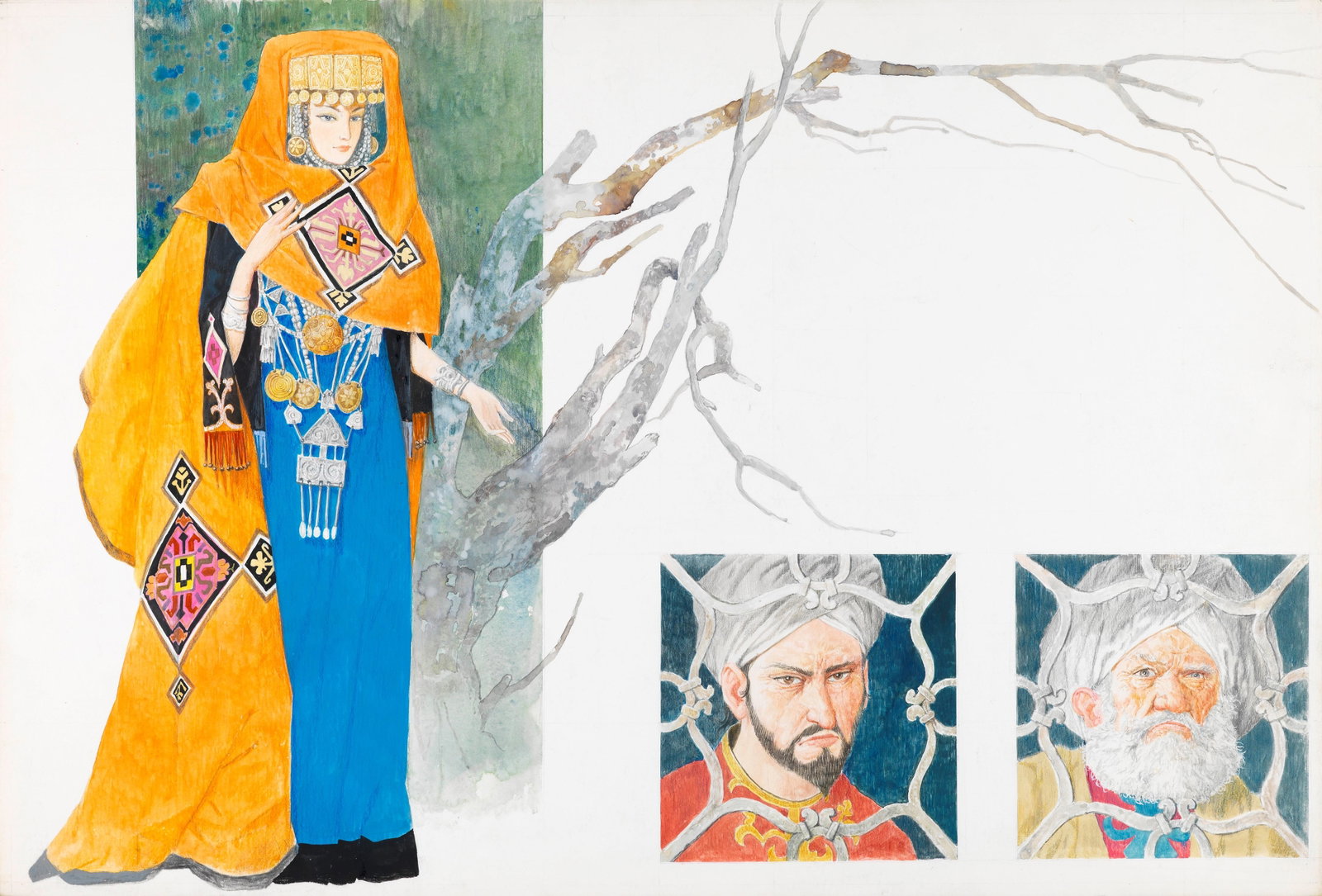 Gianni Benvenuti - The stork caliph, 1966 (1 of 1)