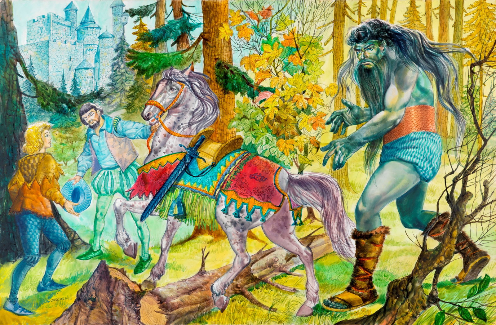 Walter Cremonini - Grimm's Fairy Tales - The Iron Man, 1959 (1 of 1)