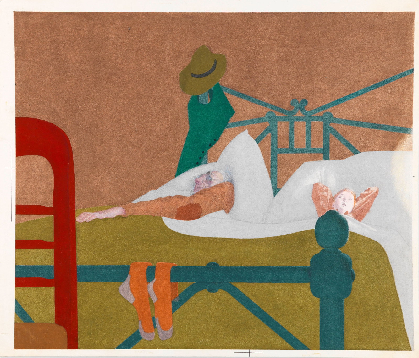 Ugo Fontana - Carrot skin, 1966 (1 of 1)